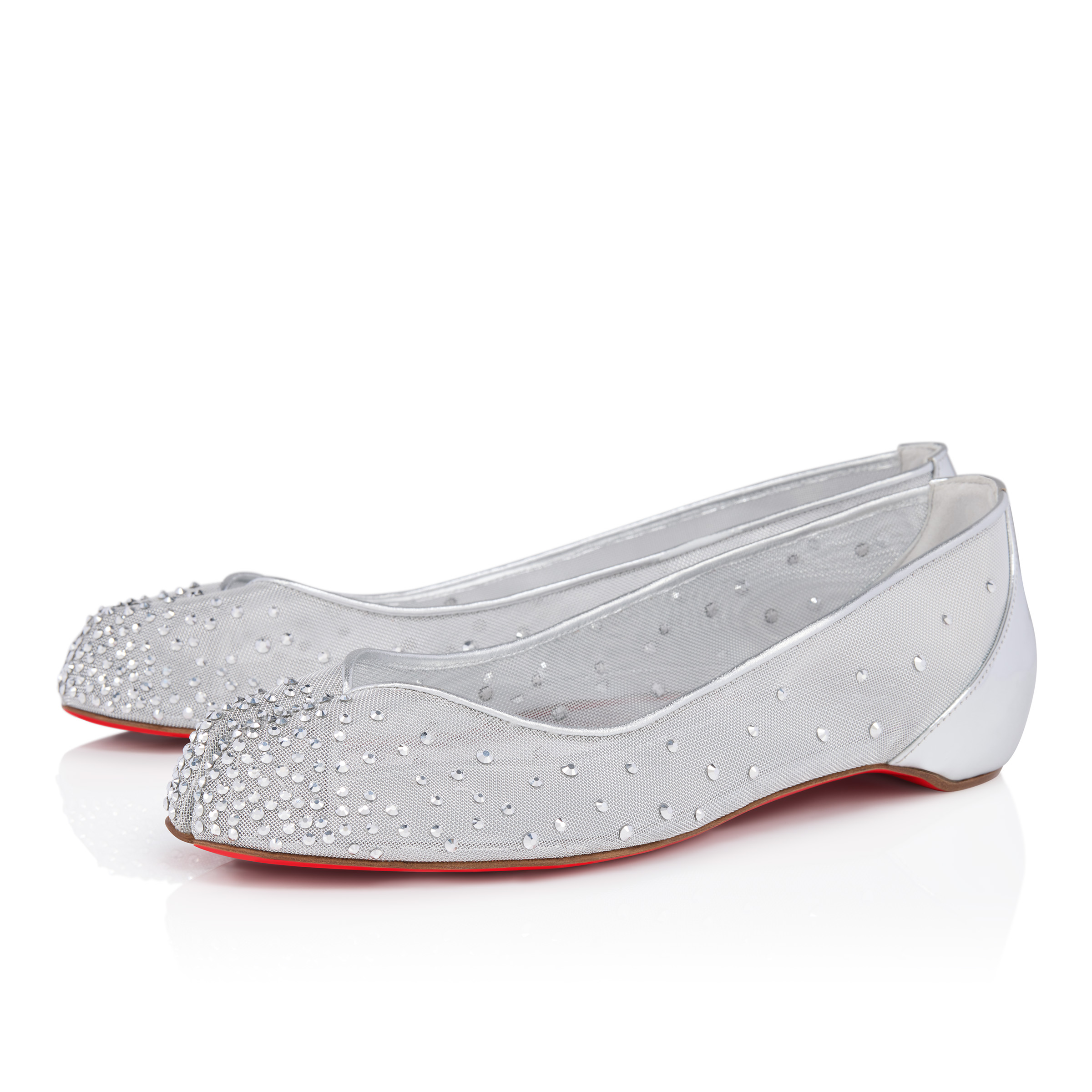 Marlougiela Strass - Ballerinas - Strass mesh and laminated