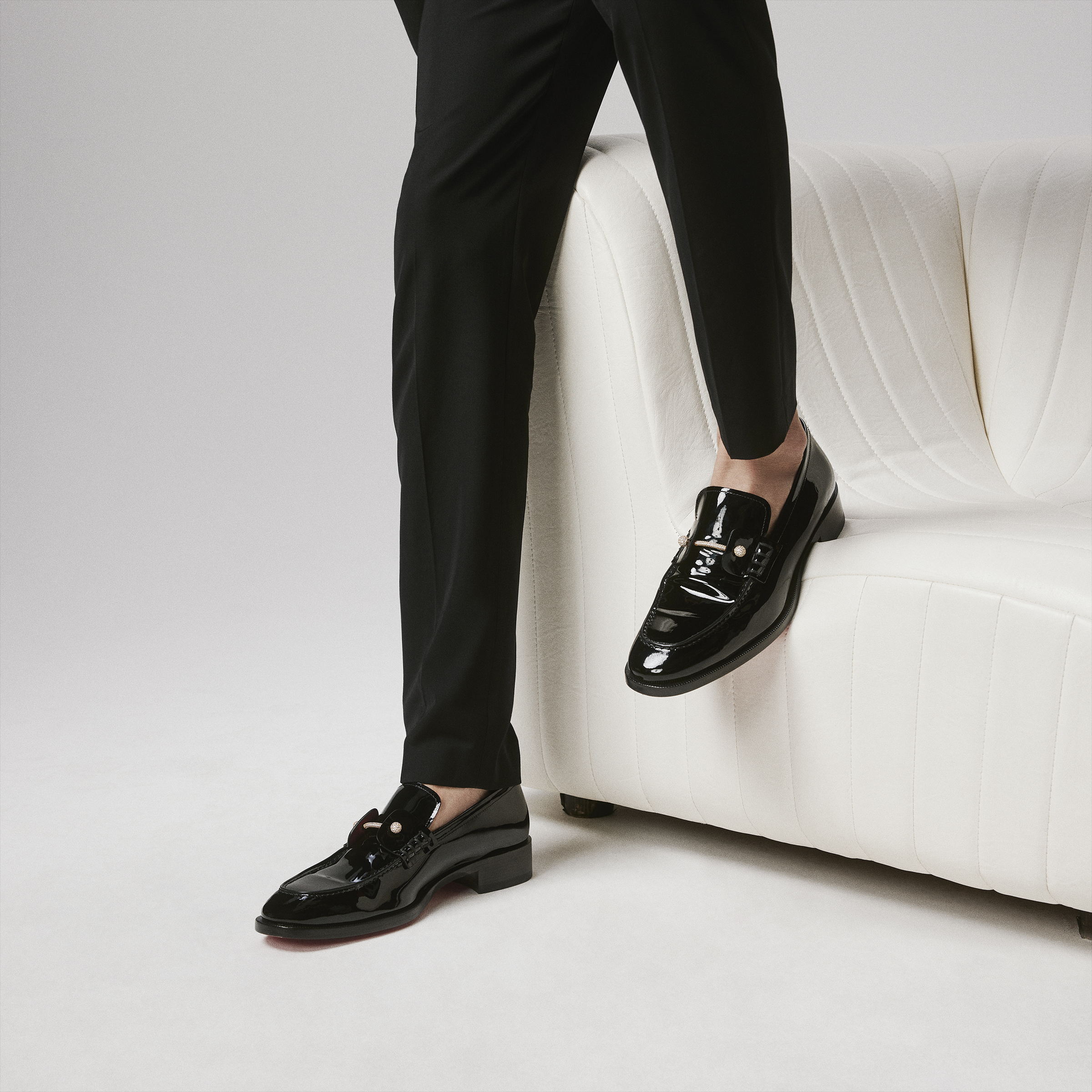 ハンサム◇Chambeliss サンダル◇Christian Louboutin Chambeliss Sandal - Sandals - Calf leather - Black - Men