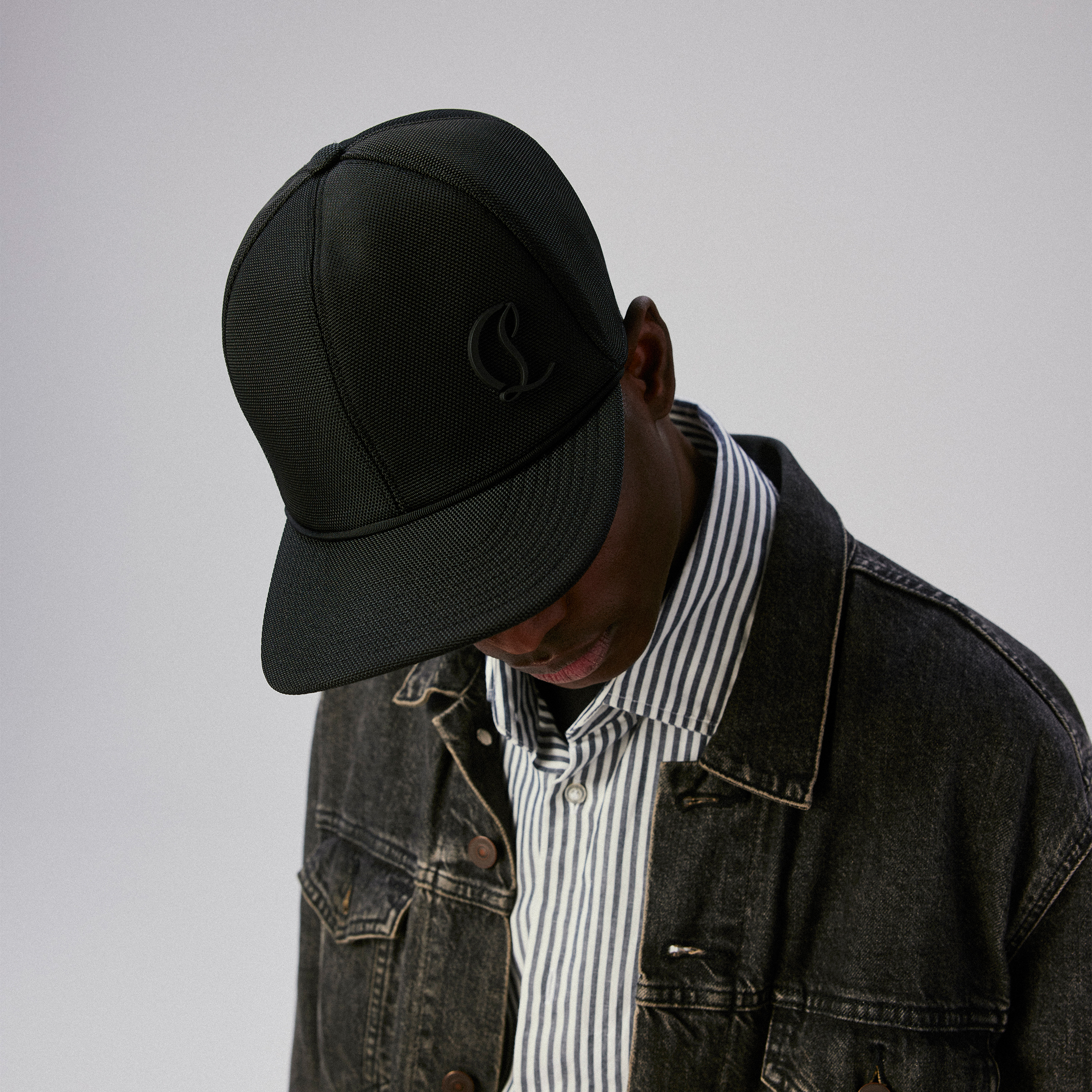 Mooncrest Active - Casquette - Coton - Noir - Christian Louboutin 