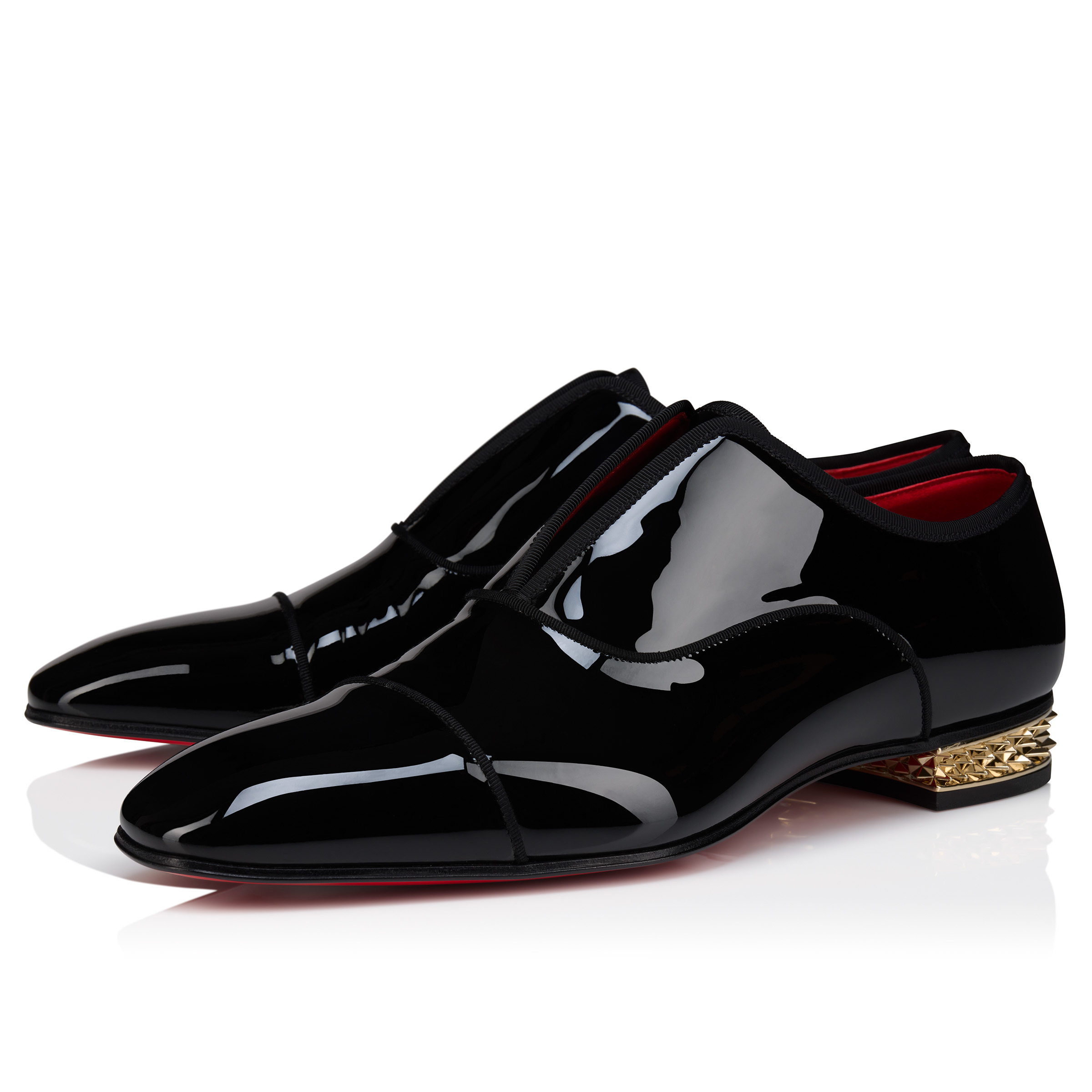 Alphamale Rocks - Oxfords - Patent calf leather - Black - Men
