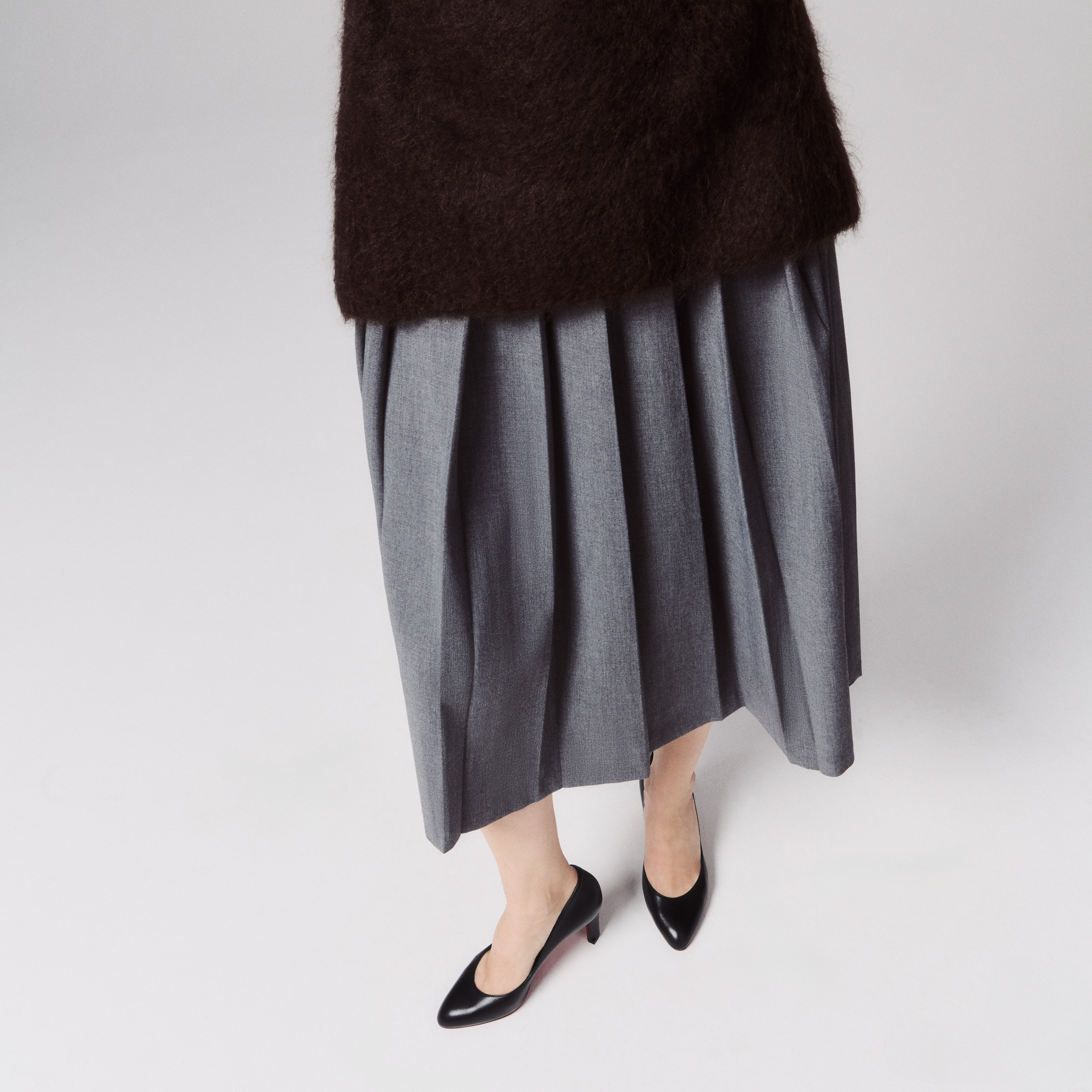 Fannylove - 85 mm Pumps - Lamb nappa leather - Black - Women