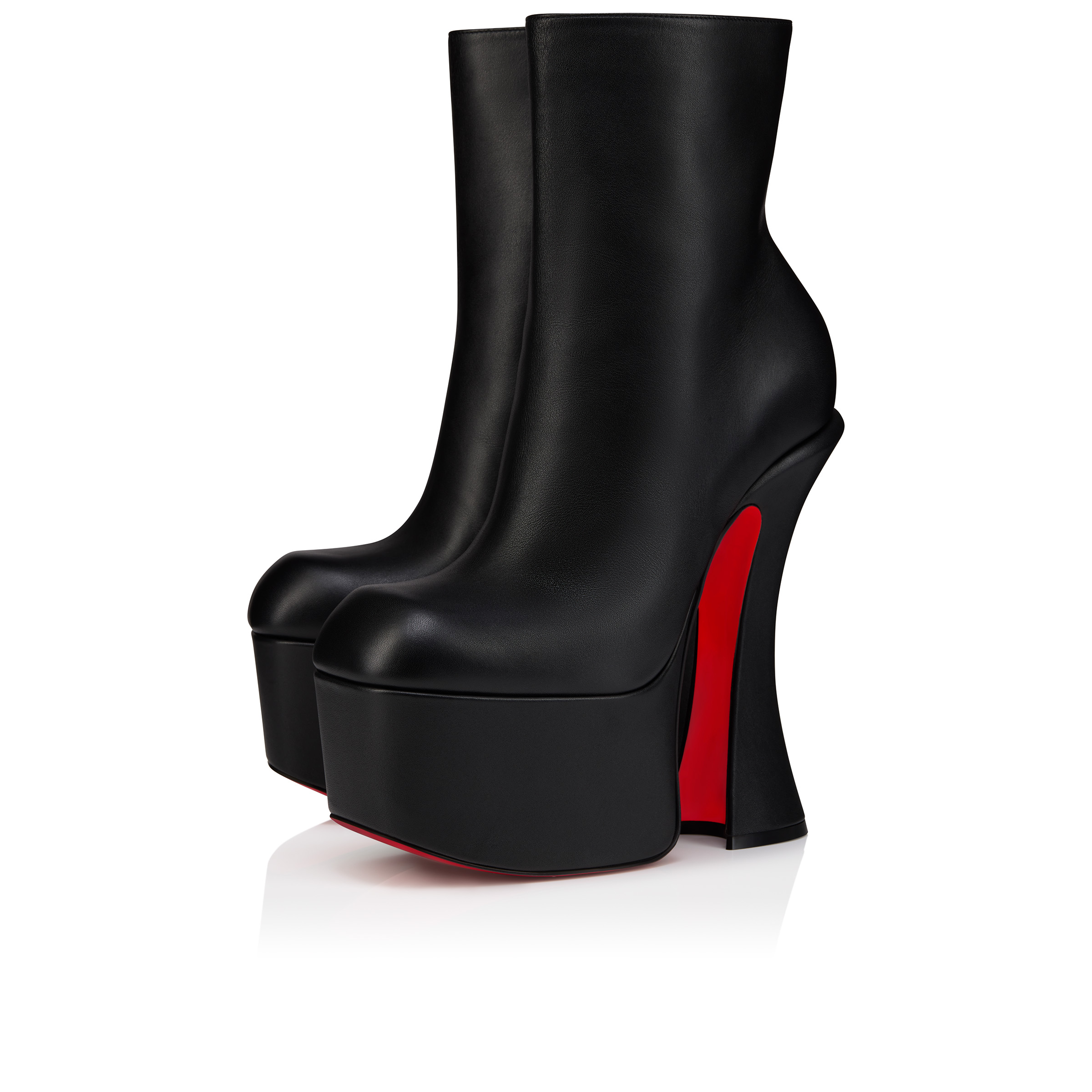 Aquabootie - 160 mm Low boots - Calf leather - Black - Women