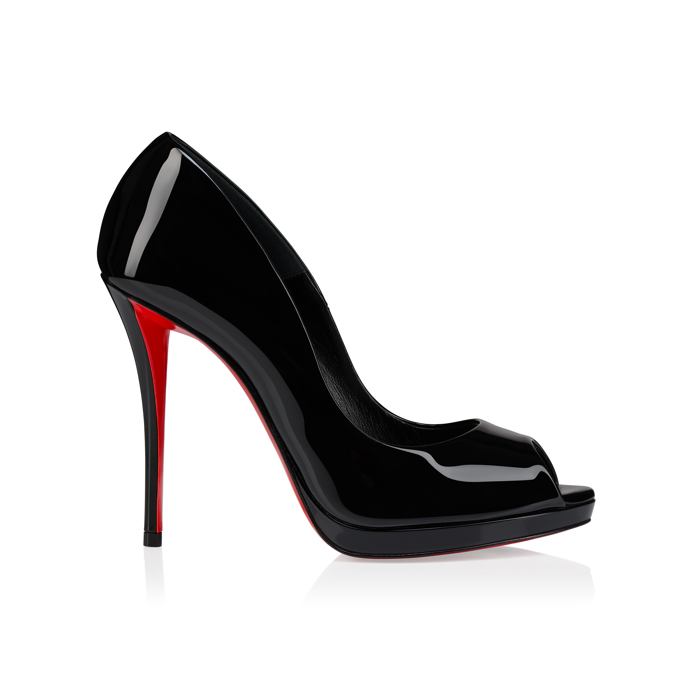Lady Z - 120 mm Pumps - Patent calf leather - Black - Women