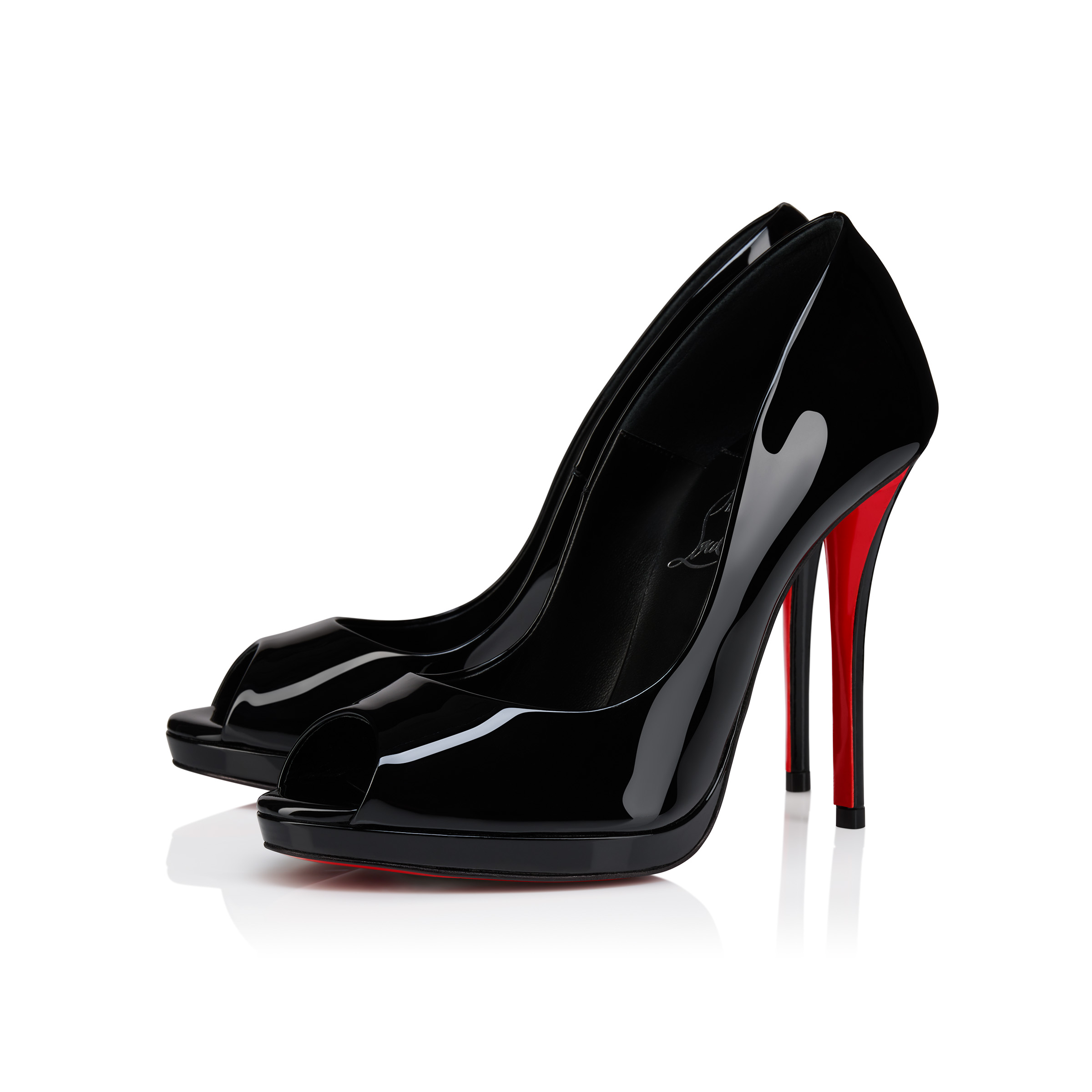 Lady Z - 120 mm Pumps - Patent calf leather - Black - Women