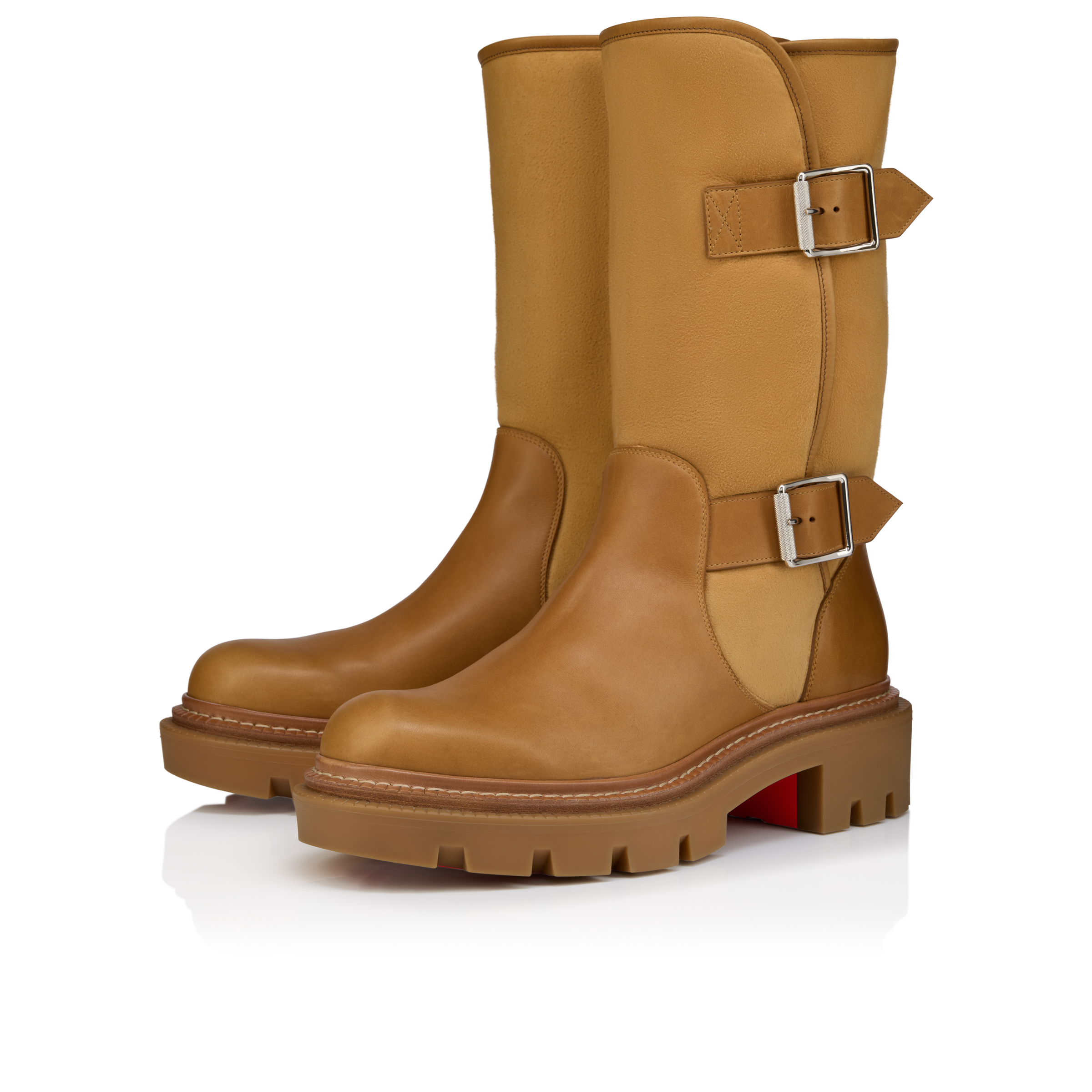 Randy College - Boots - Waxed calf leather - Terra - Men