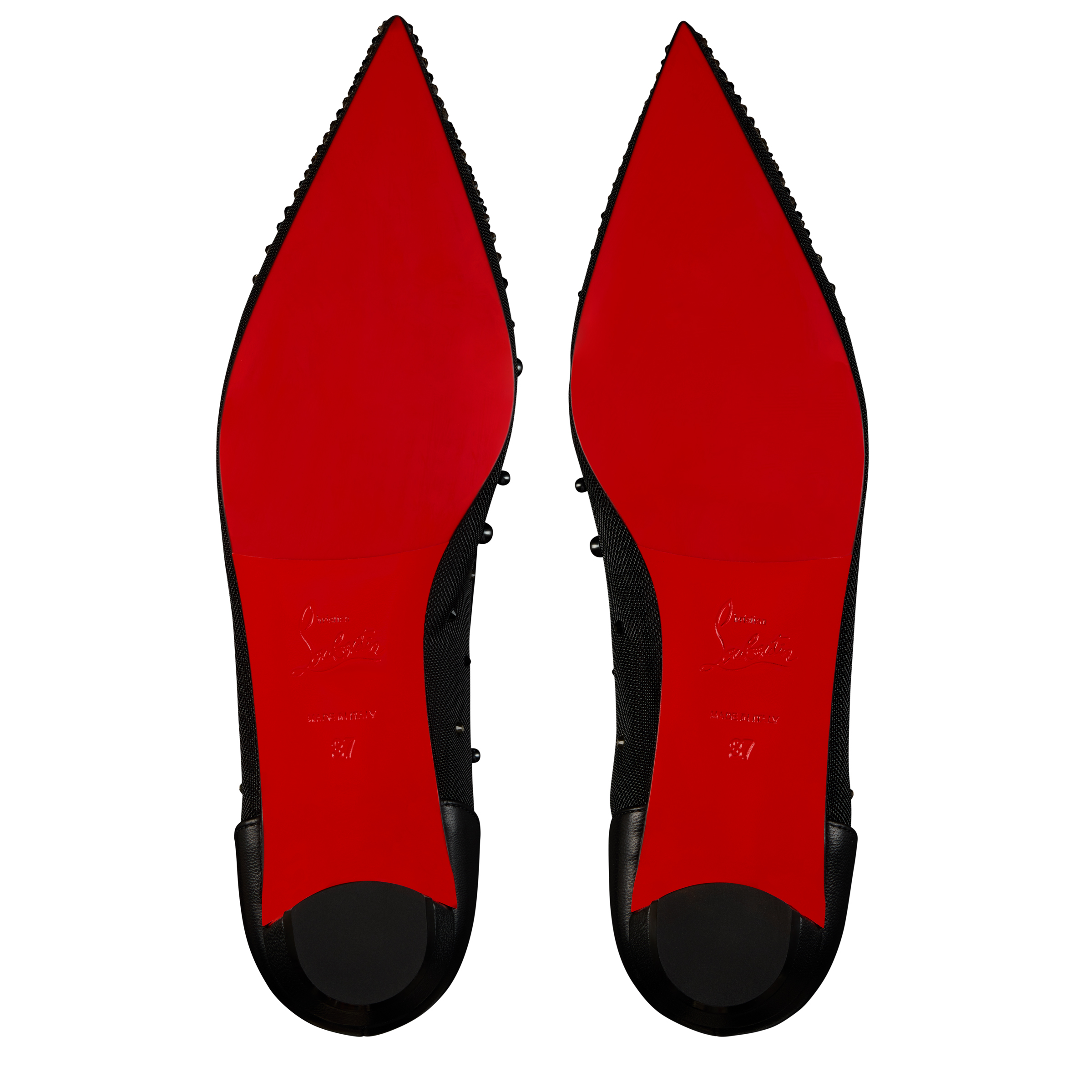 Miss Z Degrastrassina Perla - Ballerinas - Mesh, nappa leather