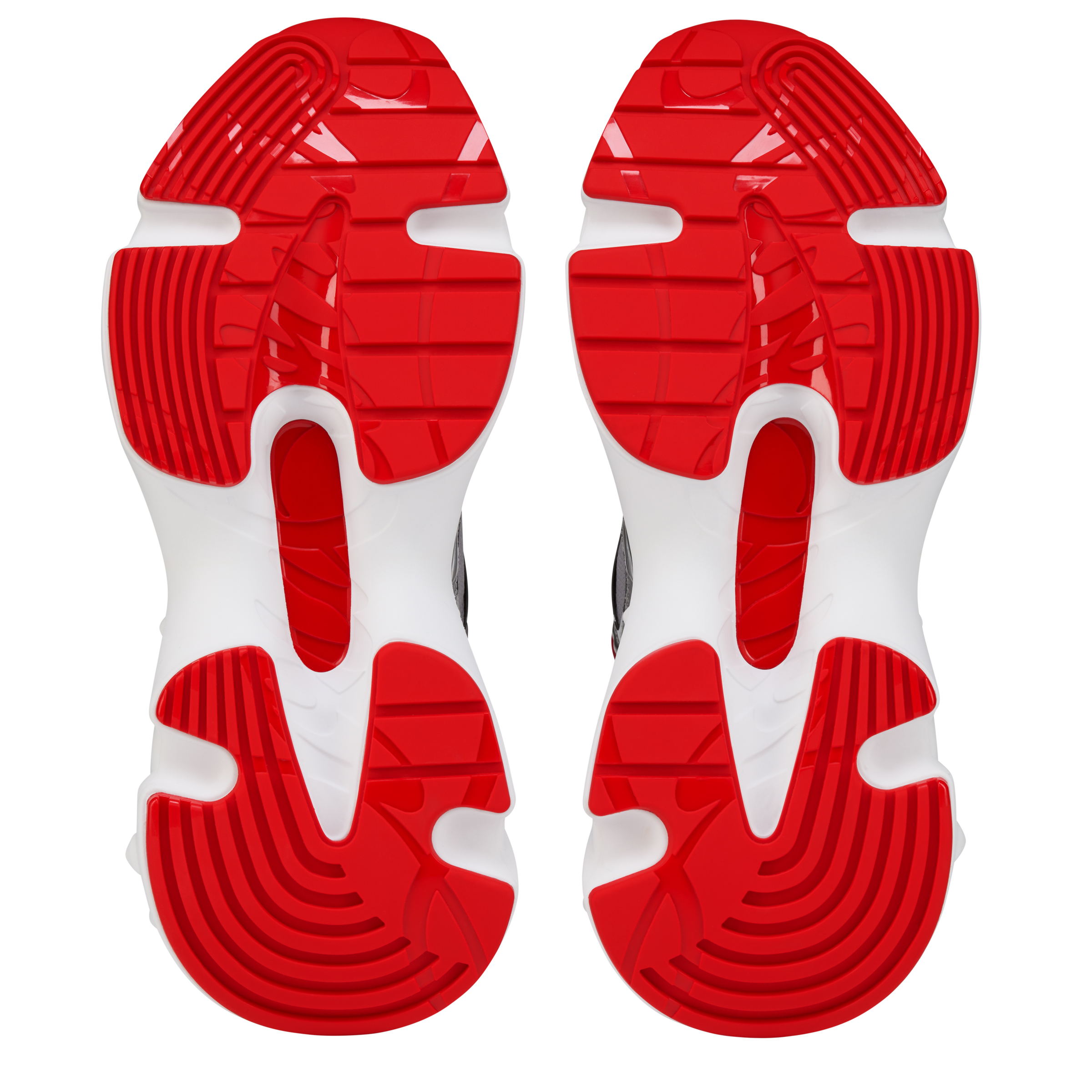 So Flo - Running sneakers - Laminated calf leather - Silver - Men