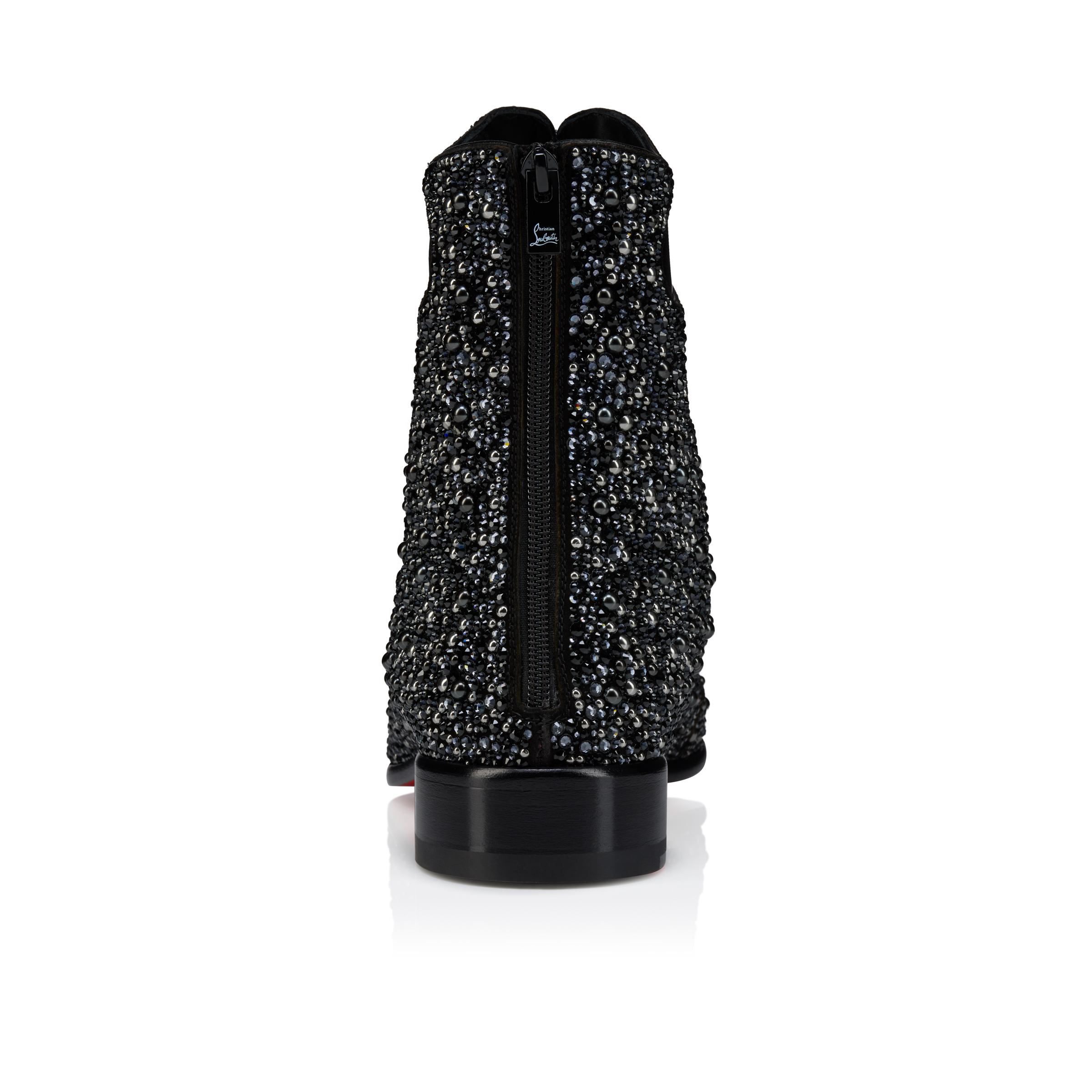 Circus Booty Perla - Boots - Suede leather and strass, patent calf