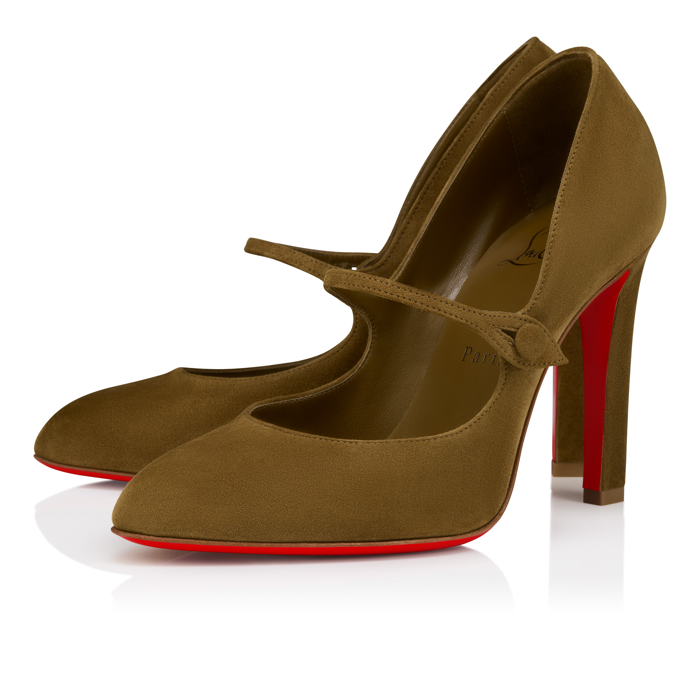 Mary Fannylove - 100 mm Pumps - Veau velours - Bronzo - Women