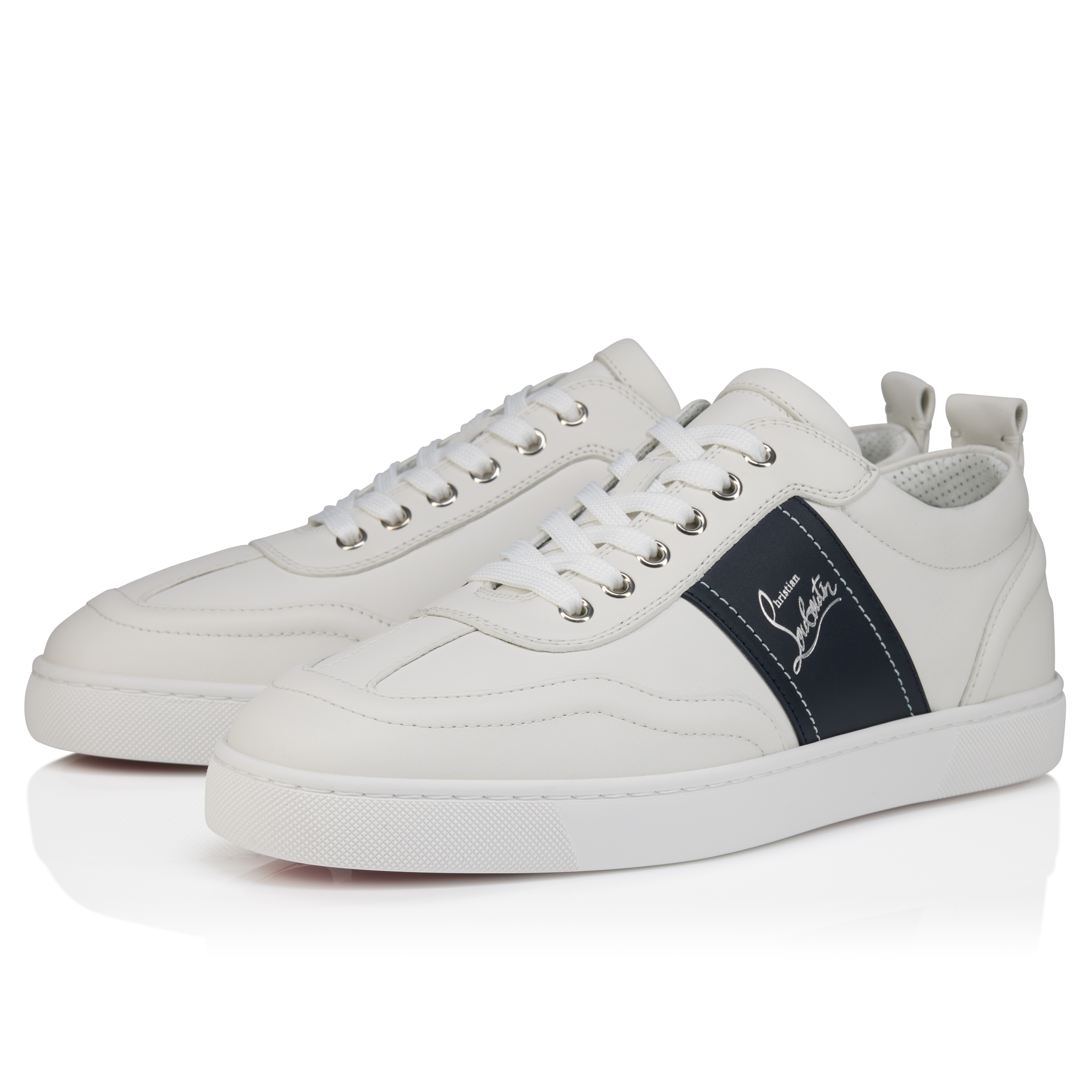 Retero - Sneakers - Calf leather - White - Men - Christian 