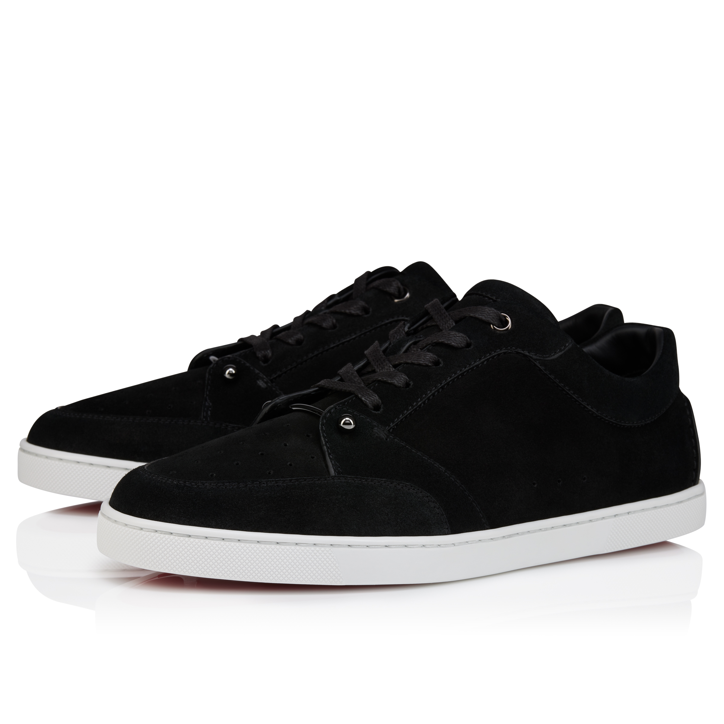 Chambelisneak - Sneakers - Reversed calf leather - Black - Men