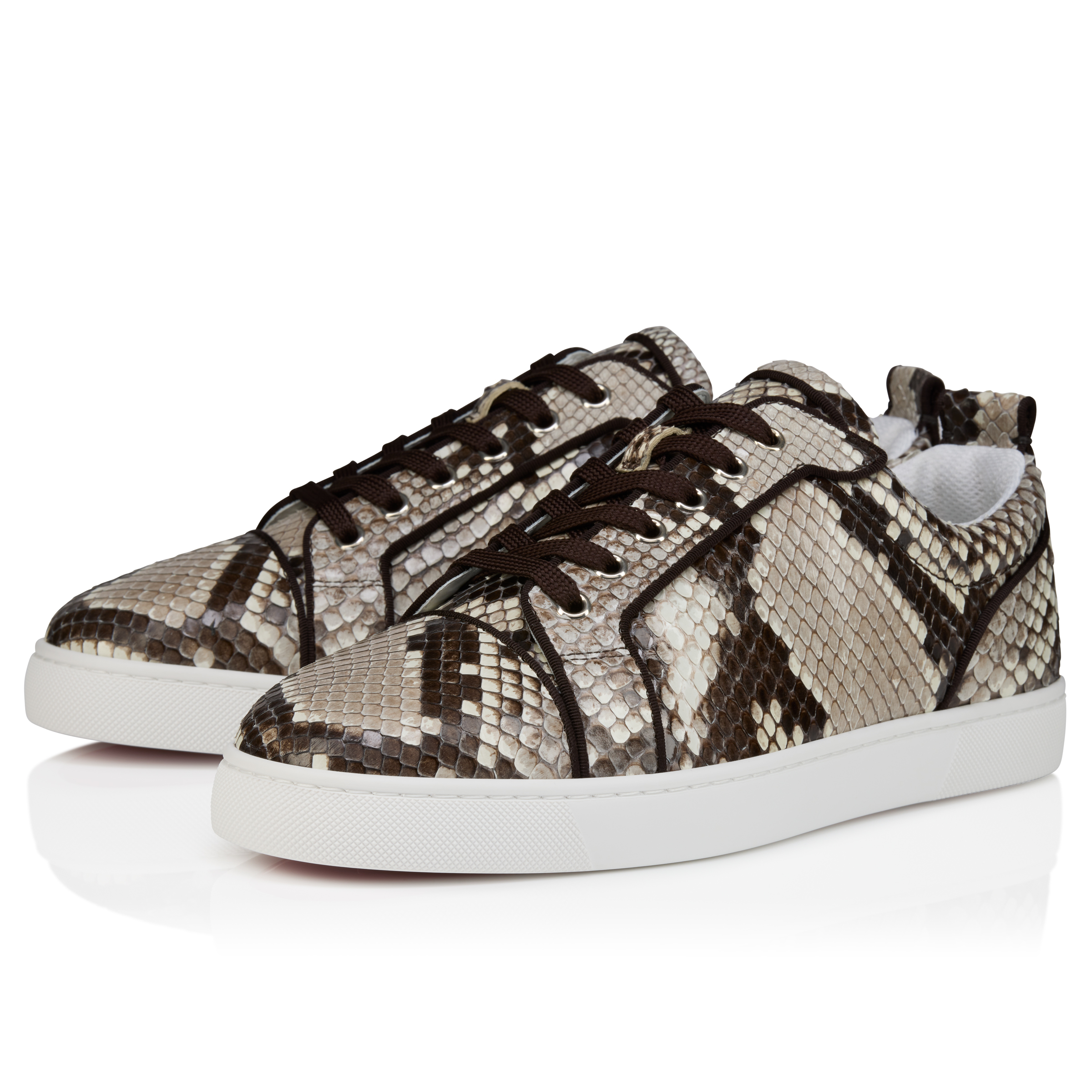 Louis Junior - Sneakers - Python leather - Roccia - Men