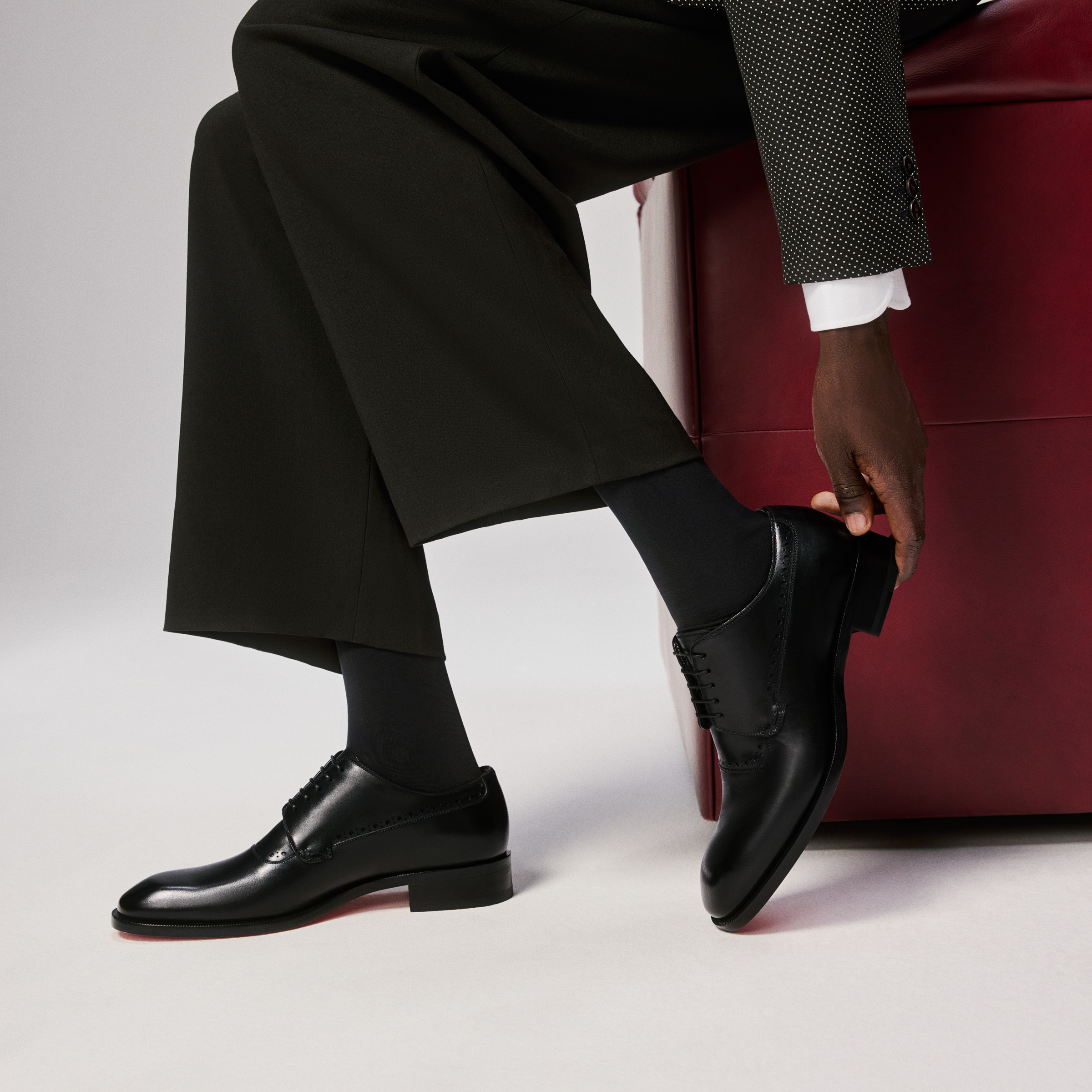 Sartoby - Derbies - Calf leather - Black - Men - Christian