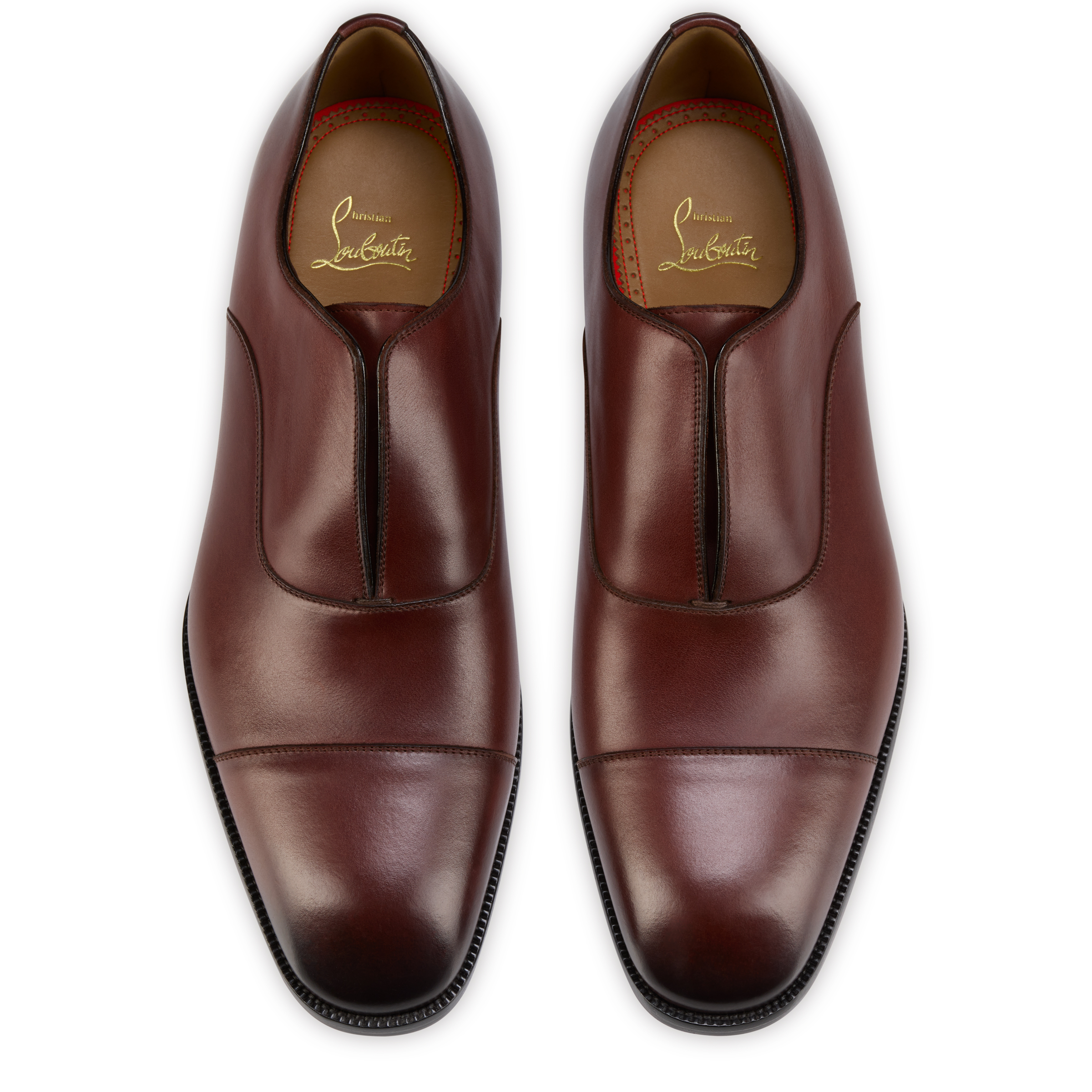 Alpha Male II - Oxfords - Shiny calf leather - Cuoio - Men