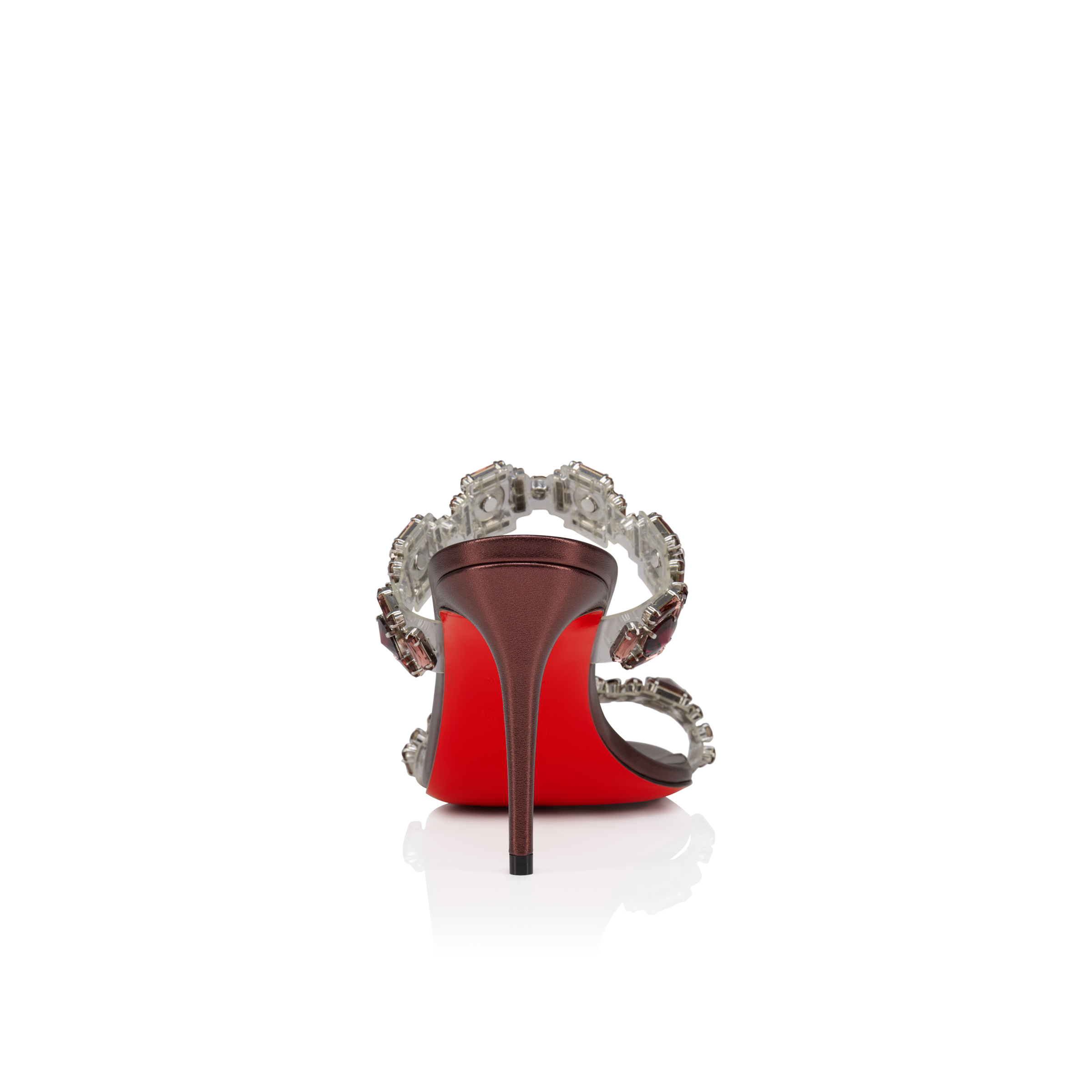 Christian Louboutin サンダル 39 Just Jewel - 85 mm Sandals - TPU and laminated calf leather