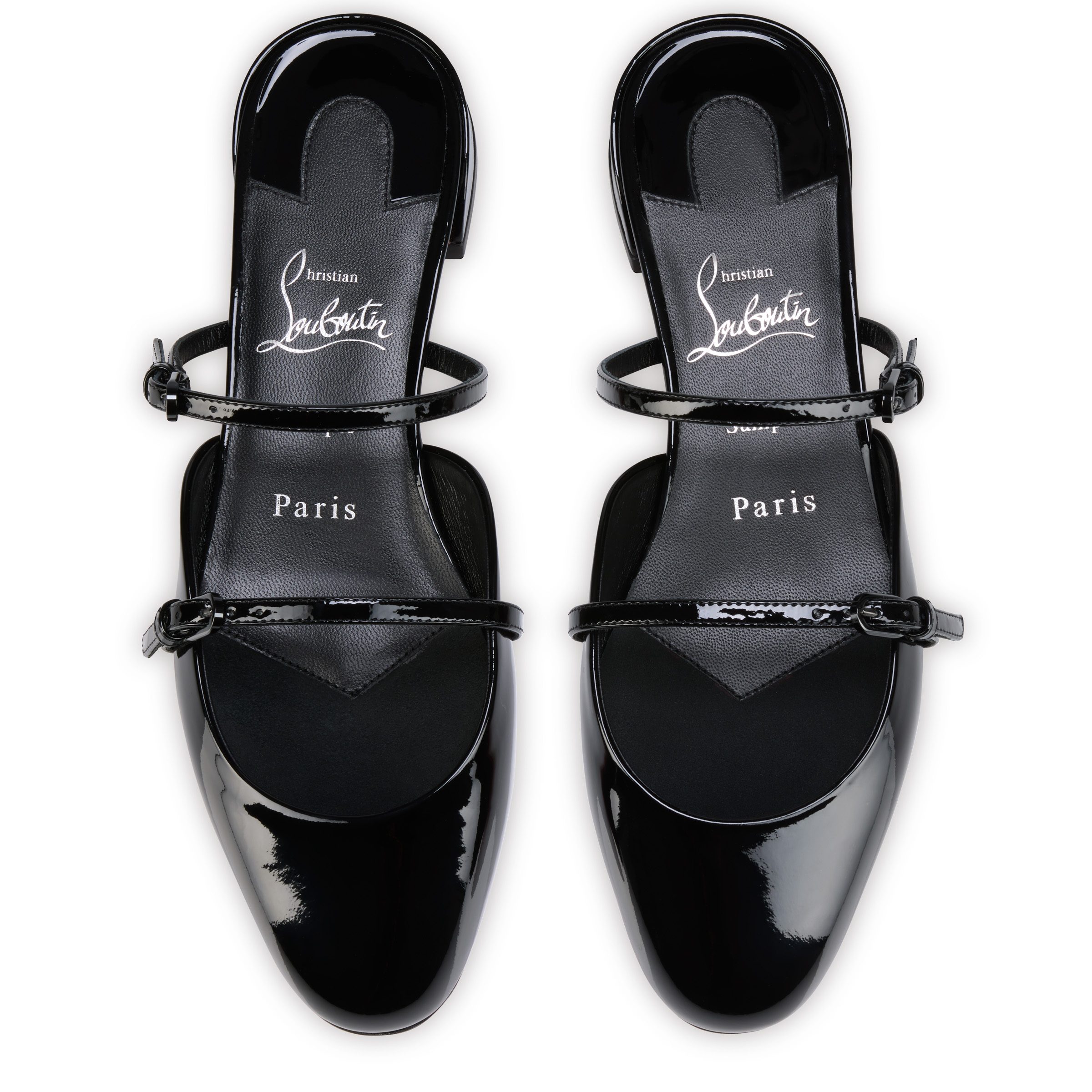 Jane Nina - Mules - Patent calf leather - Black - Women