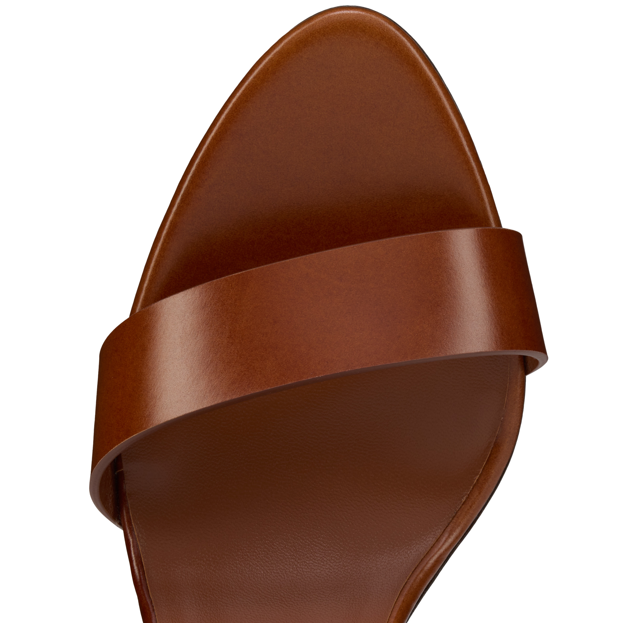 Fanny Sandal - 120 mm Strappy sandals - Patinated calf leather