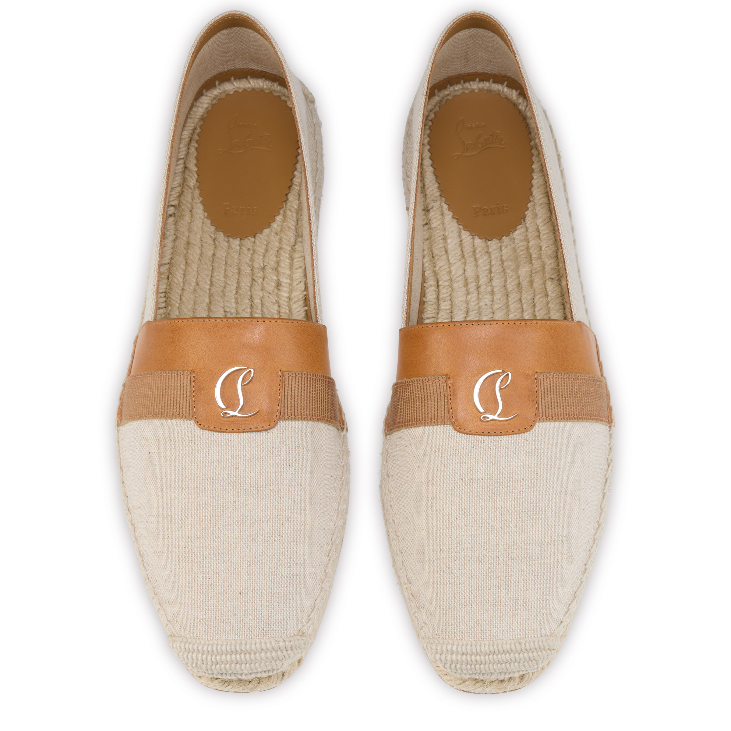 Alfarica - Espadrilles - Linen canvas - Natural - Men - Christian