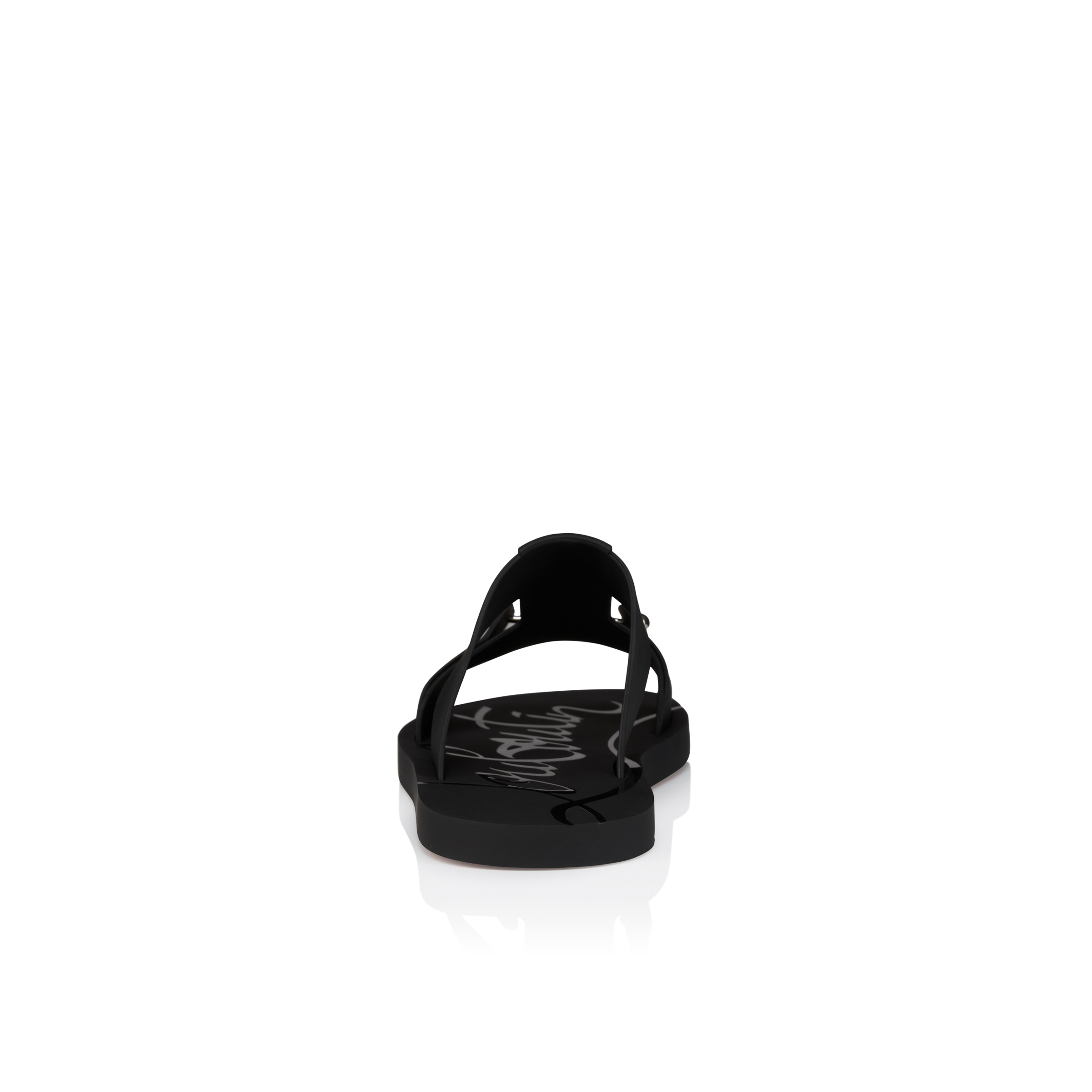 Zakouski - Mules - Rubber - Black - Men - Christian Louboutin