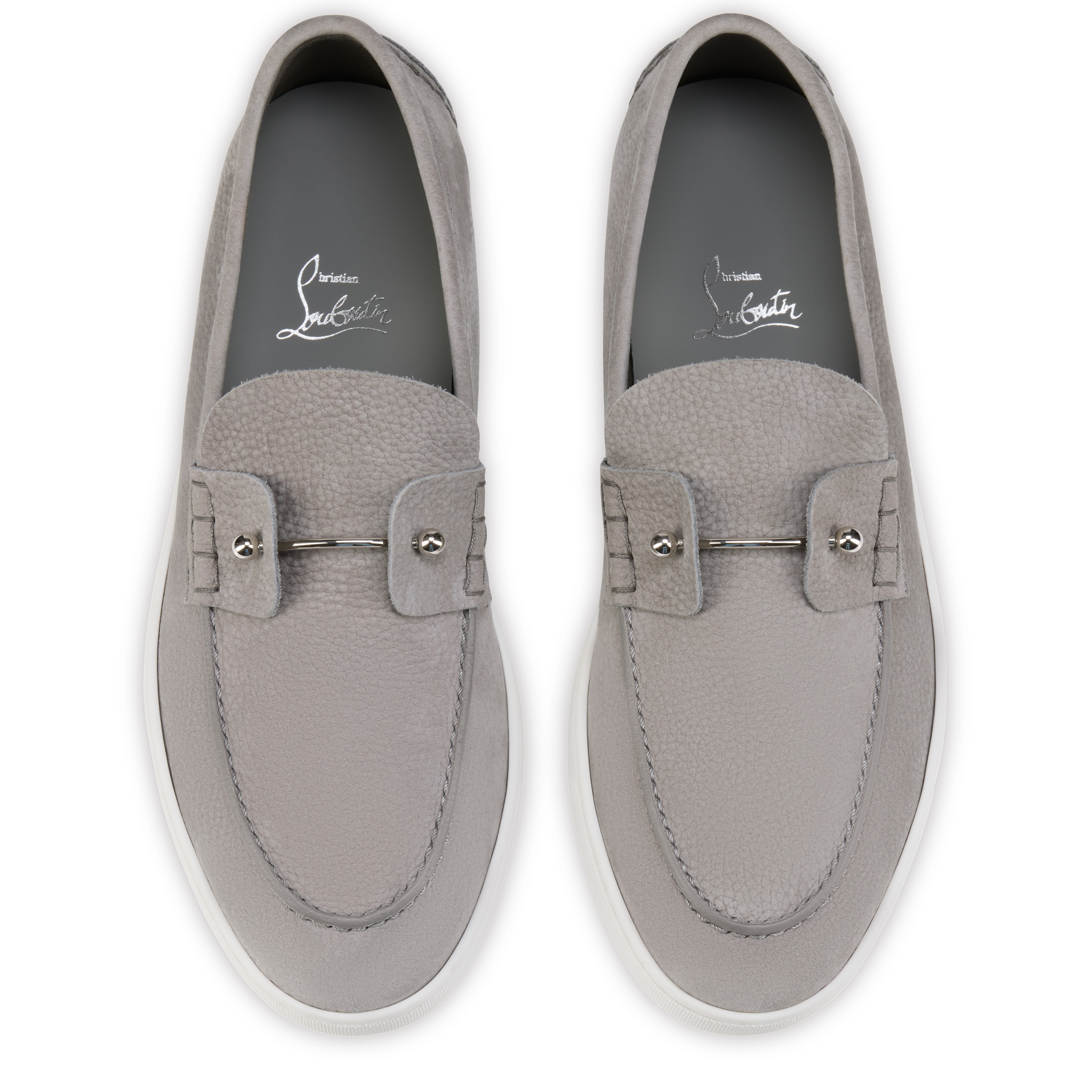Chambeliboat - Boat shoes - Grained nubuck leather - Phantom 