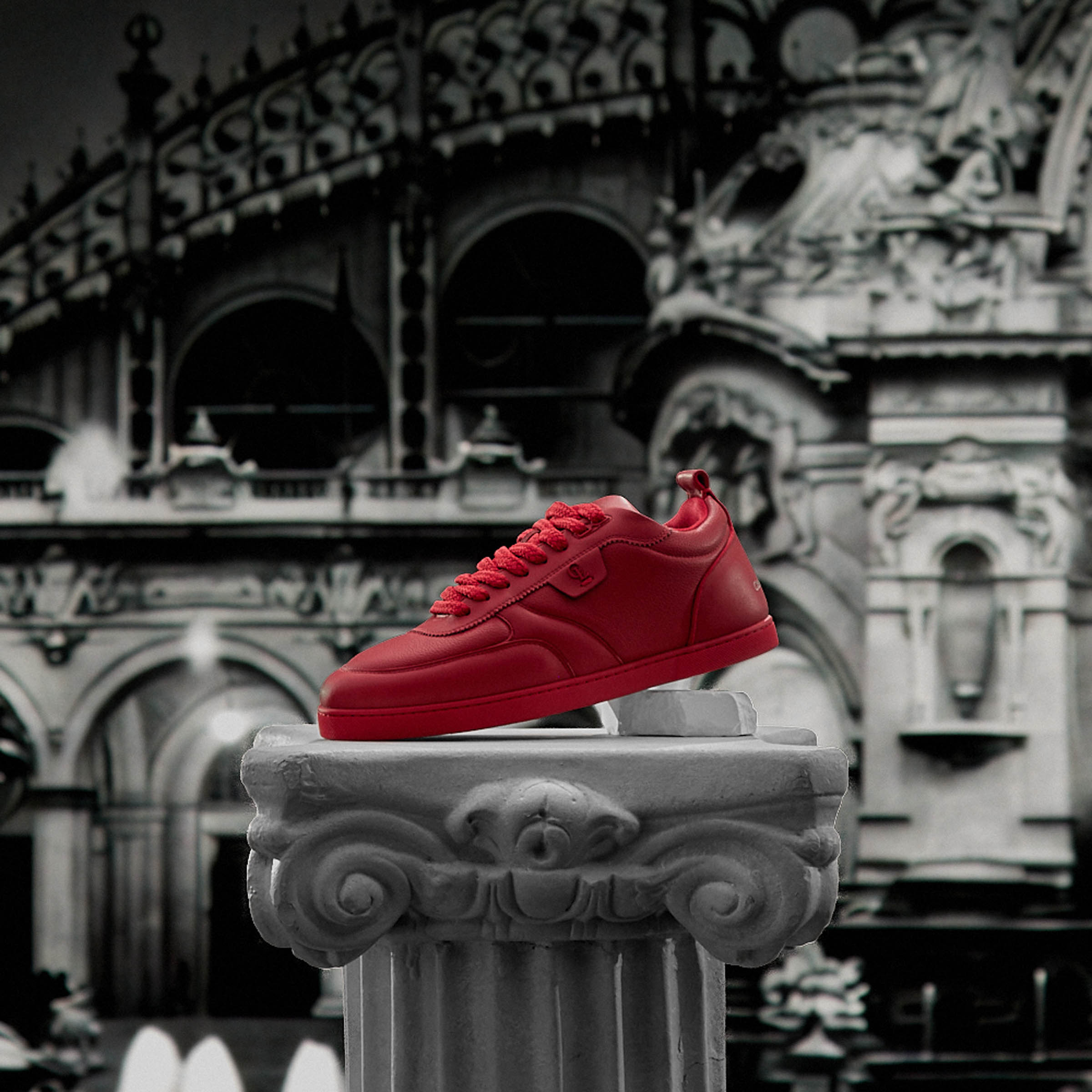 SK VI - Sneakers - Calf leather - Loubi - Men - Christian