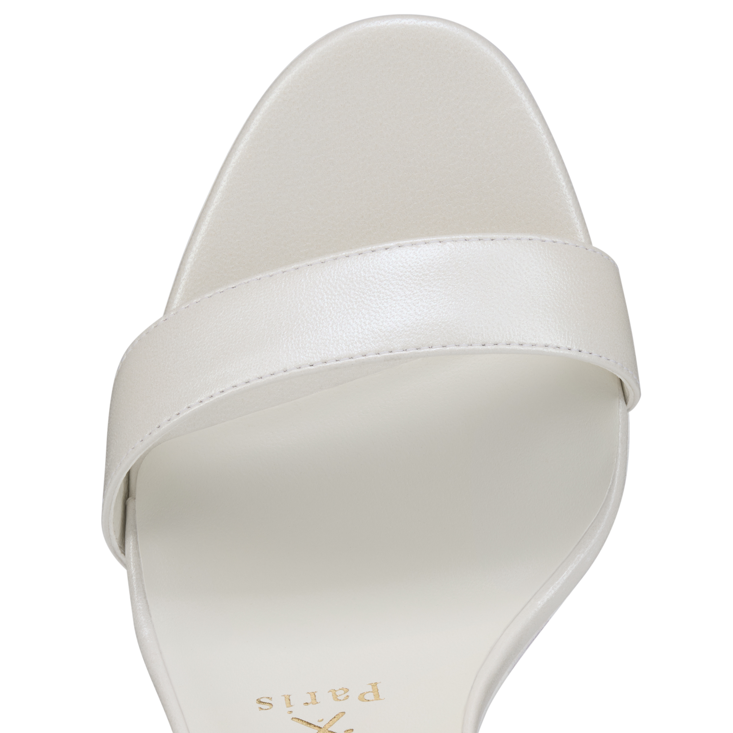 Miss Z Sandal - 100 mm Strappy sandals - Pearly nappa leather