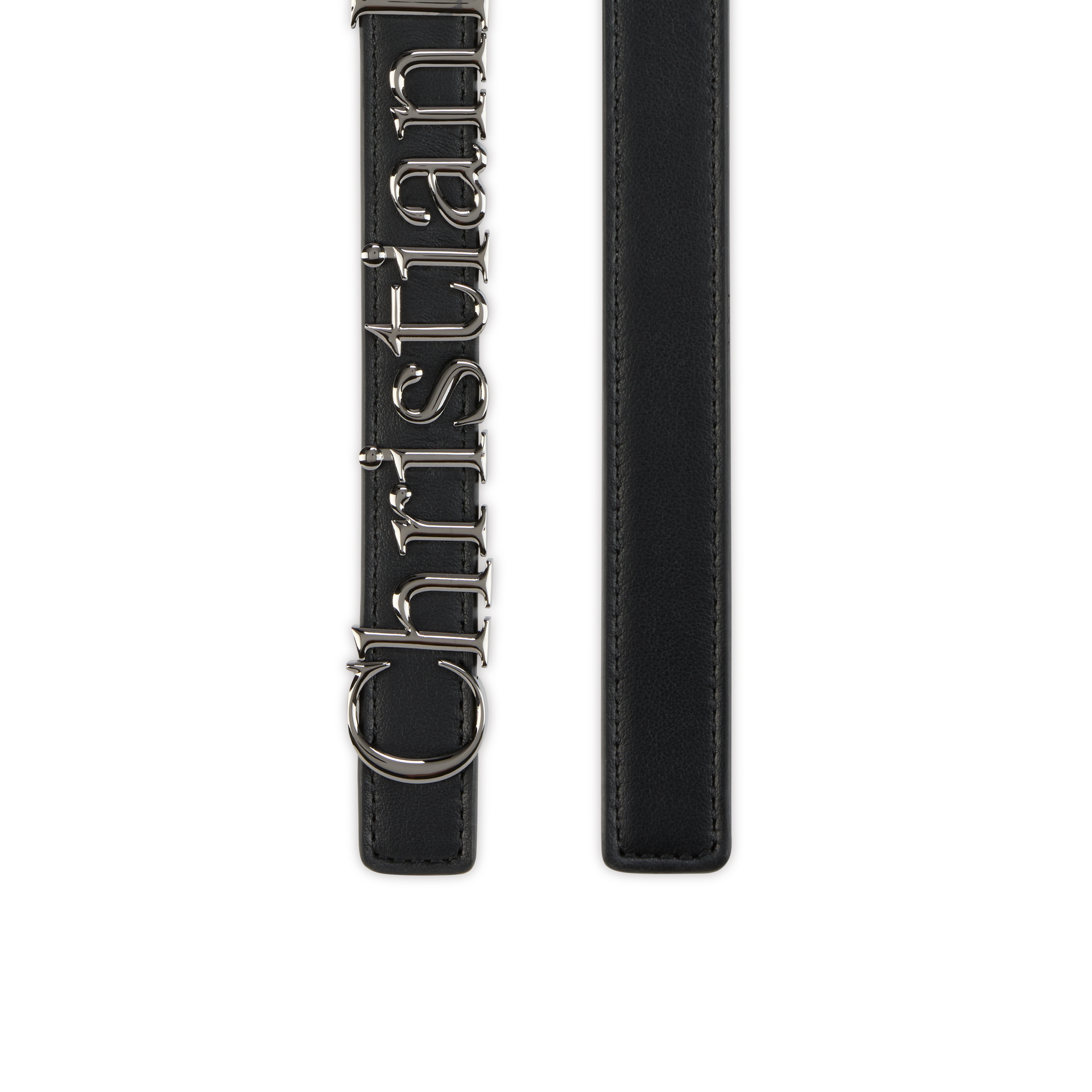 The Belt - Belt - Calf leather - Black - Christian Louboutin