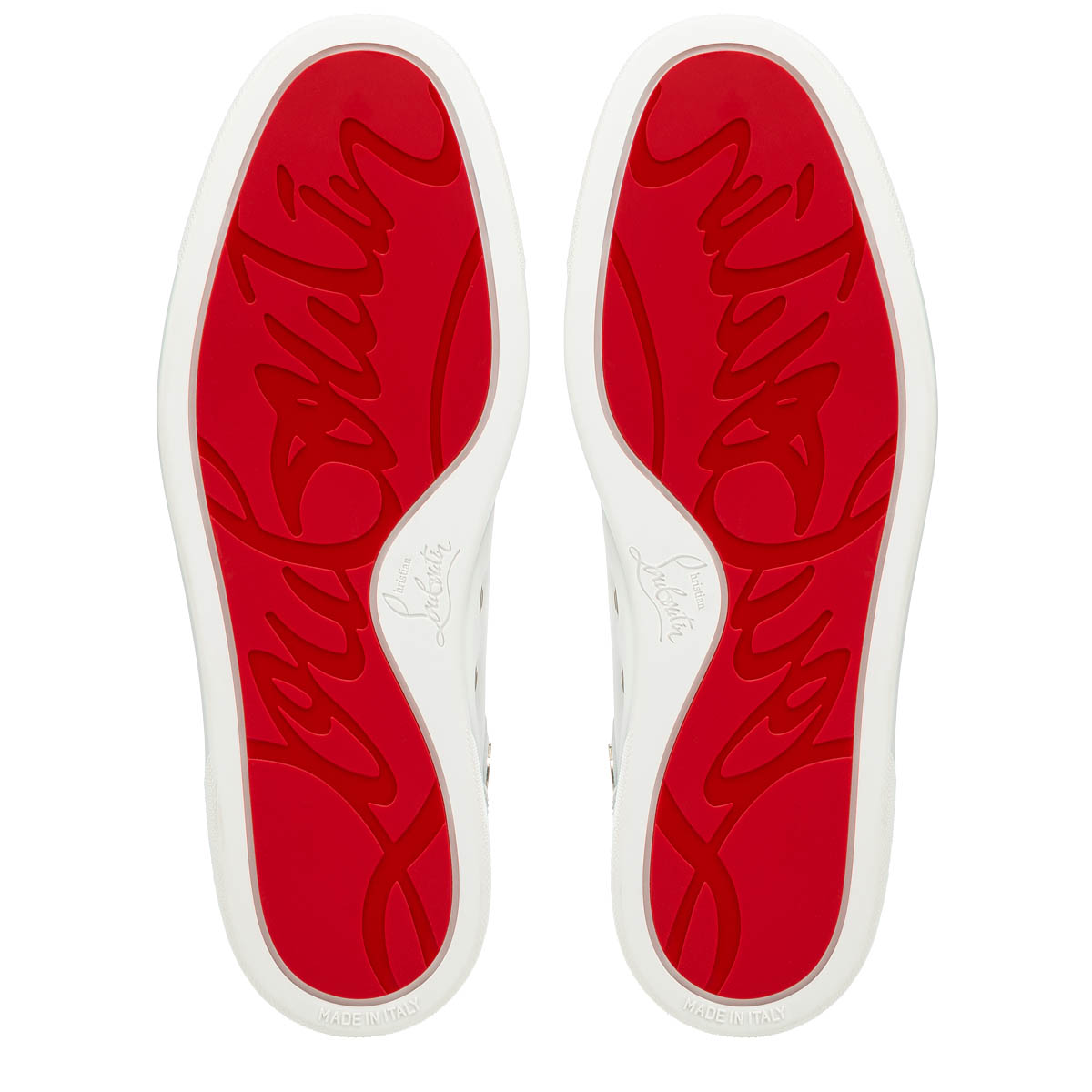 Louis - High-top sneakers - Calf leather - White - Men - Christian
