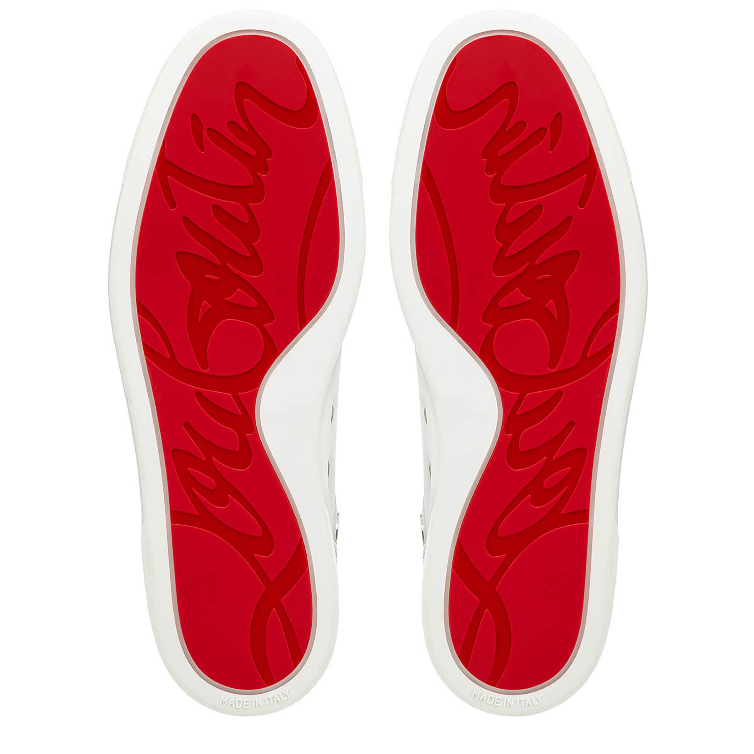 Louis - High-top sneakers - Calf leather - White - Men - Christian
