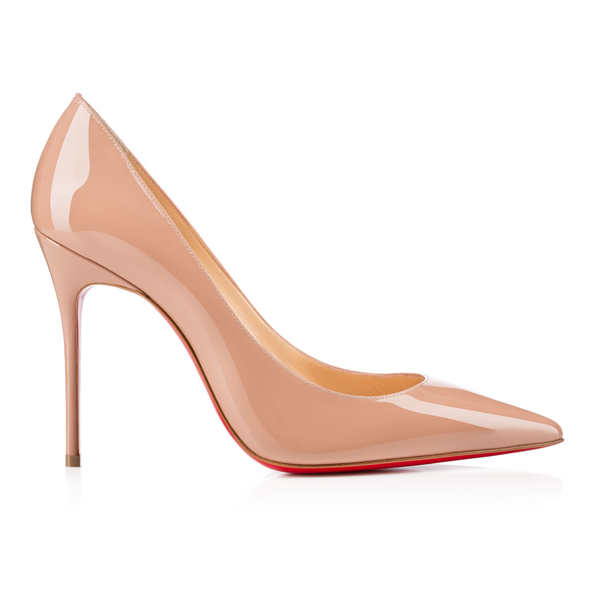Kate - 100 mm Pumps - Patent calf - Blush - Christian