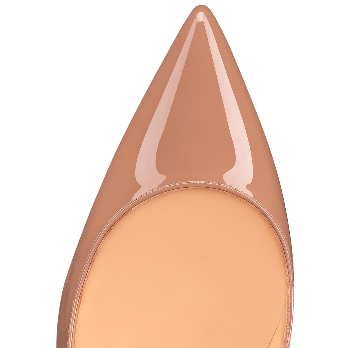 CHRISTIAN LOUBOUTIN So Kate 120mm in Patent Nude - More Than You Can Imagine
