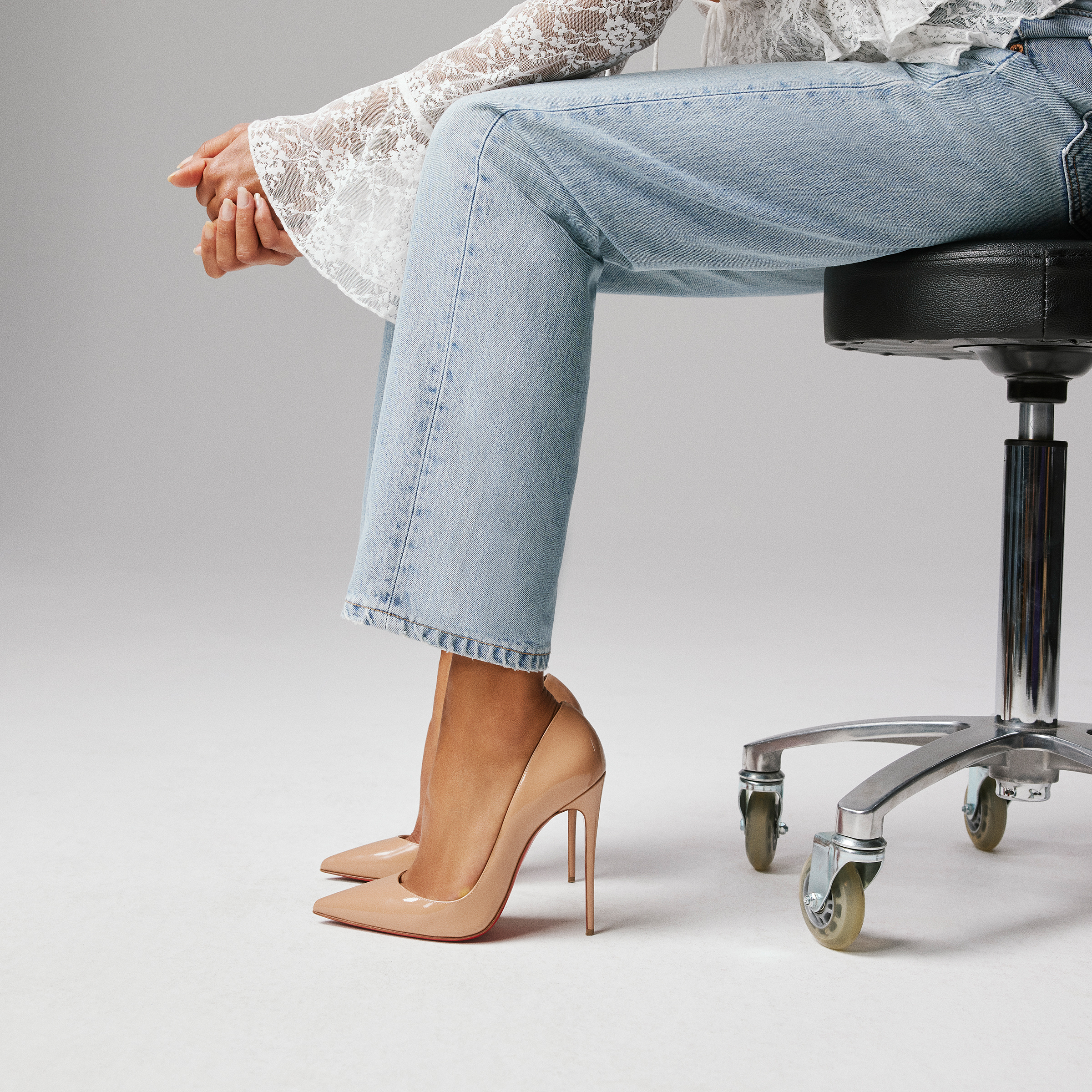 So Kate - 120 mm Pumps - Patent calf leather - Blush - Women