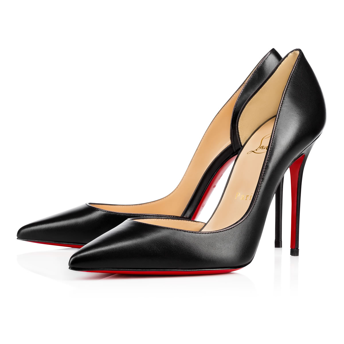 Iriza - 100 mm Pumps - Lamb nappa leather - Black - Women
