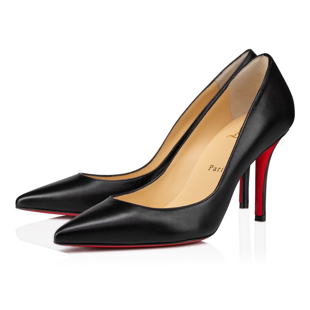 Louboutin heels black pumps hotsell