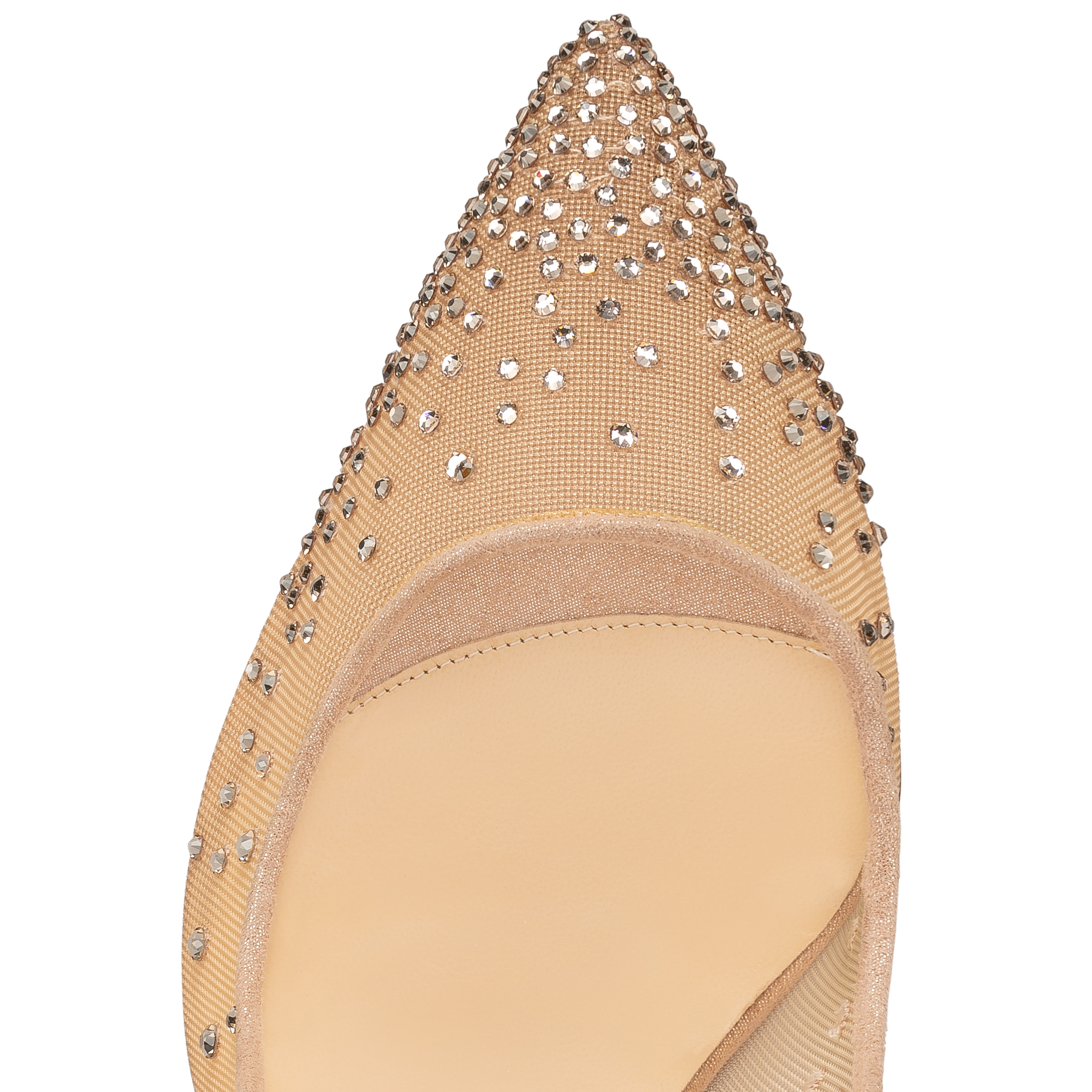 Christian Louboutin-Follies Strass 100 Version Snow