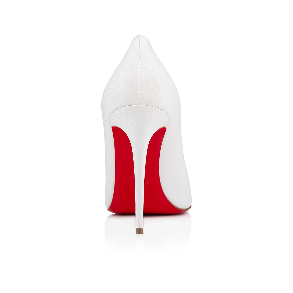 Kate - 100 mm Pumps - Lamb nappa leather - Bianco - Women