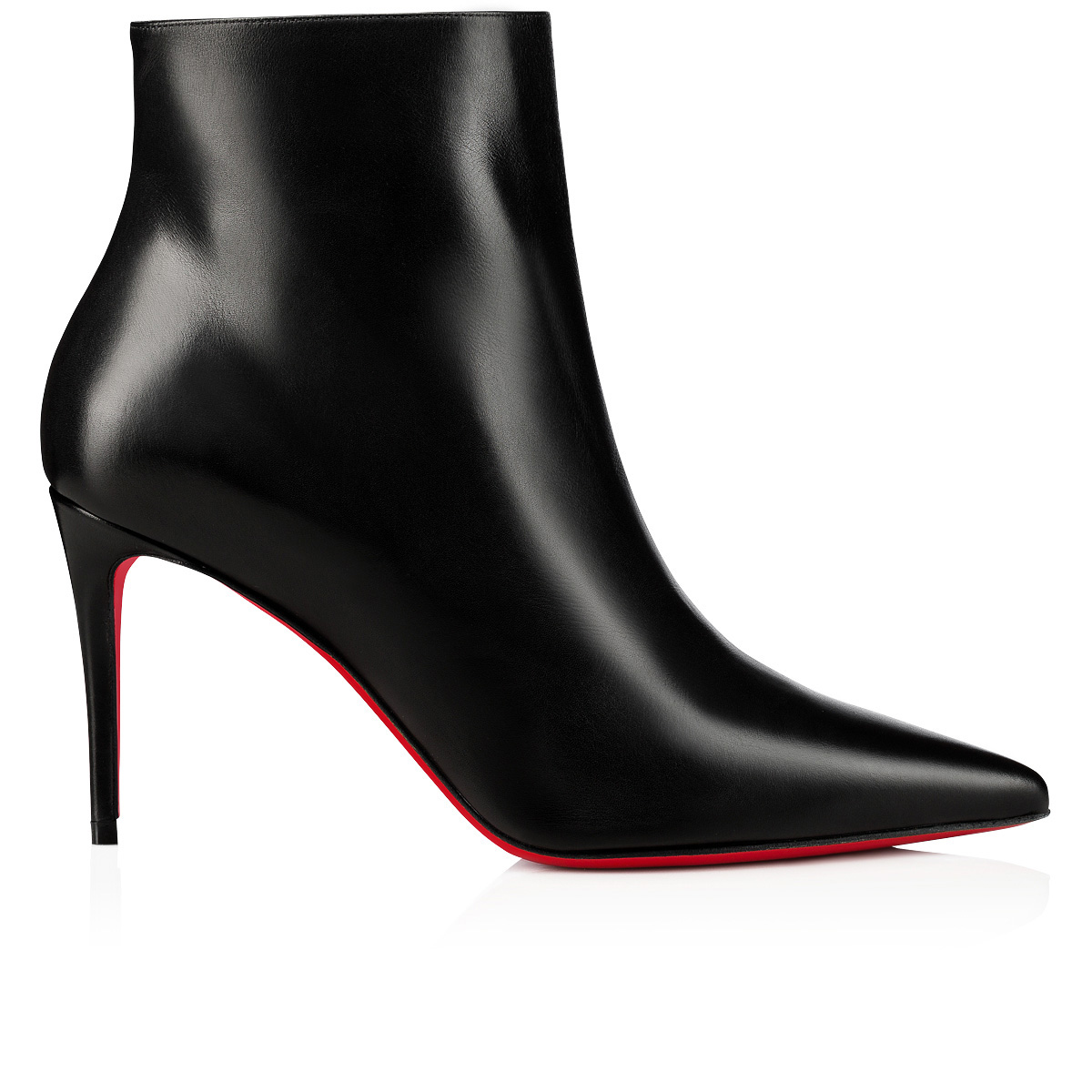 So kate booty leather ankle boots Christian Louboutin Black size