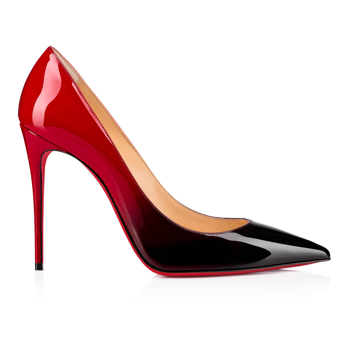 CHRISTIAN LOUBOUTIN Kate 100 iridescent leather pumps  Red heels outfit,  Christian louboutin kate, Christian louboutin shoes pumps