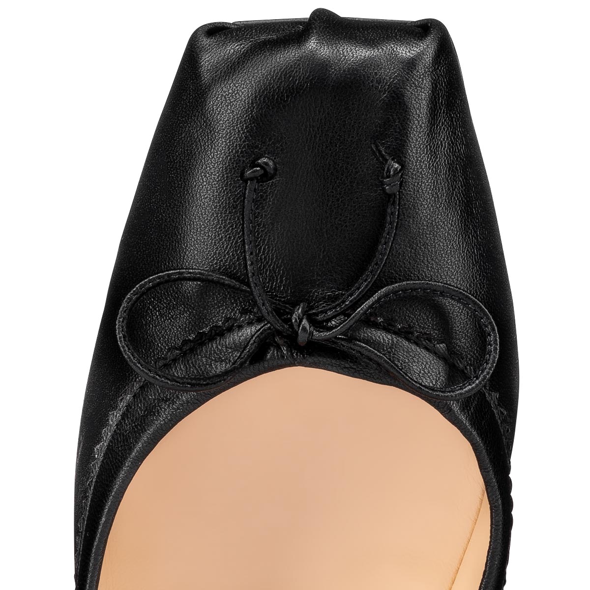 国内発送【Christian Louboutin】ママドラグ ブラックバレリーナ Mamadrague - Ballerinas - Lamb nappa leather - Black - Women