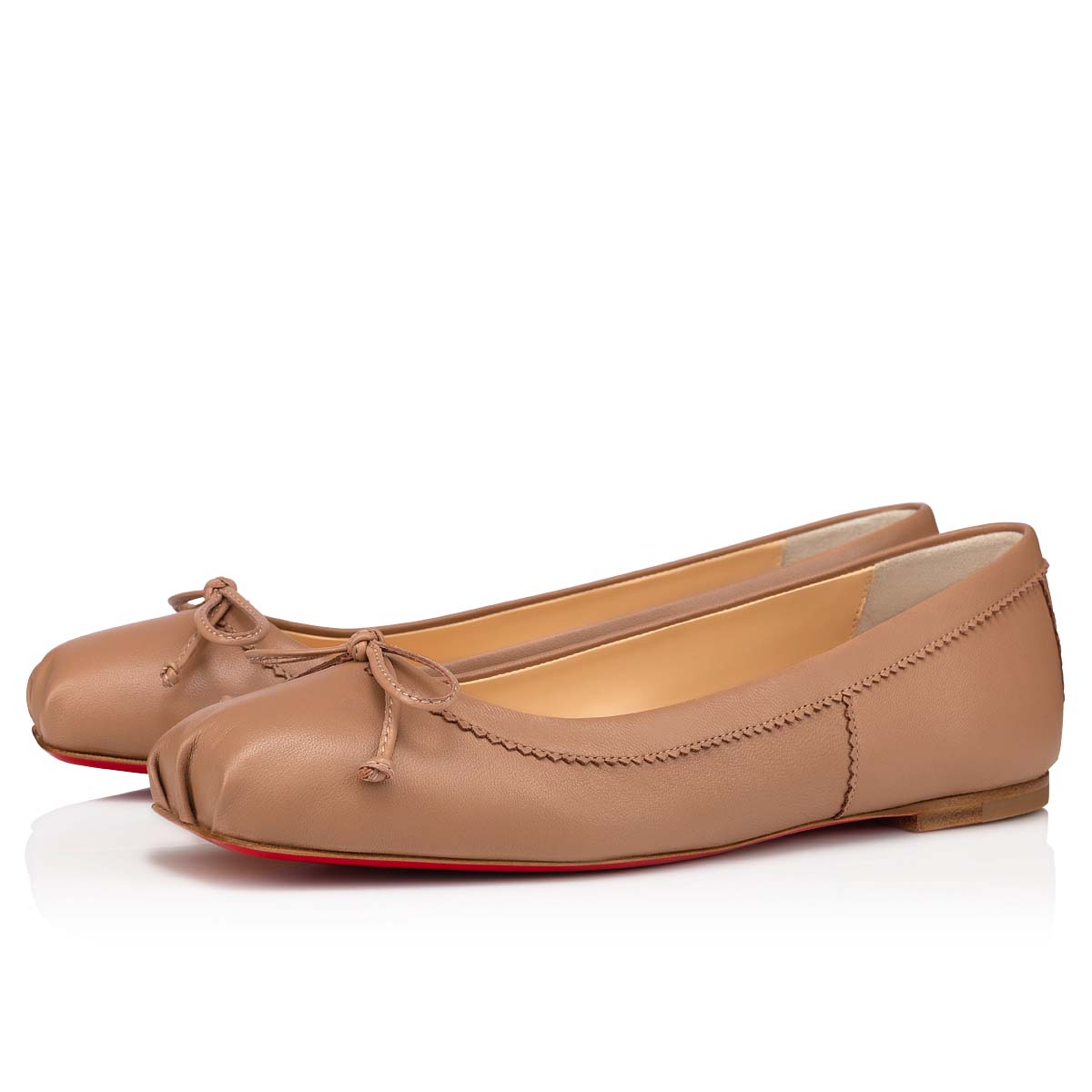 Mamadrague - Ballerinas - Lamb nappa leather - Blush - Women