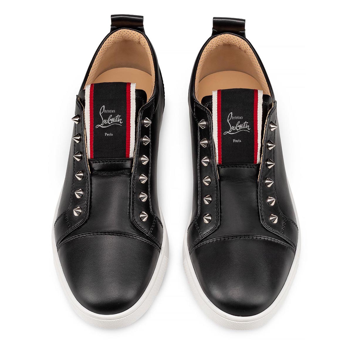F.A.V Fique A Vontade - Slip-on sneakers - Calf leather - Black