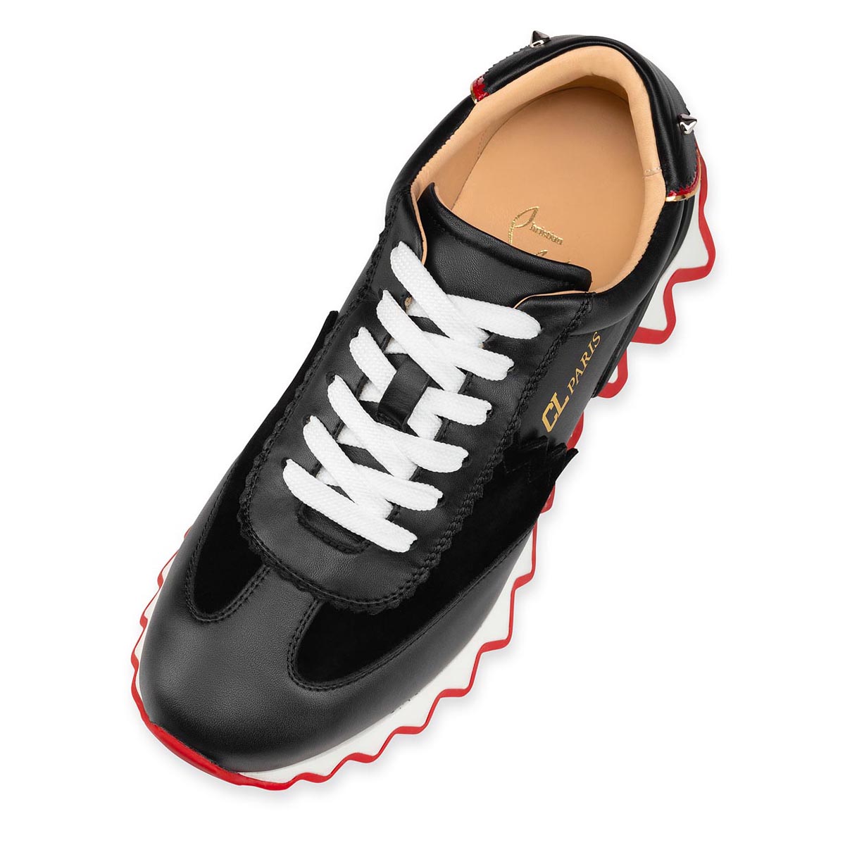 Christian Louboutin Black Loubishark Sneakers