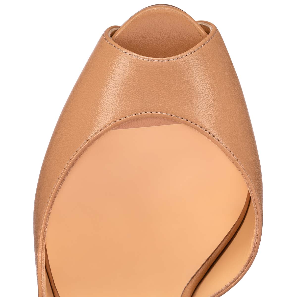 Jenlove - 120 mm Open toe pumps - Kid leather - Blush