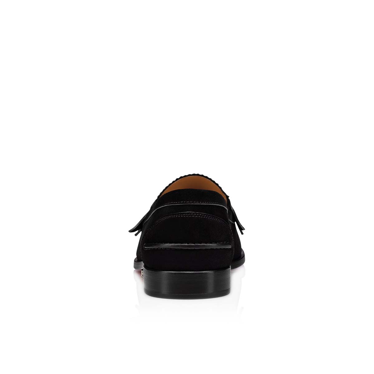 Christian Louboutin Sinouhe Black Leather Sandals –