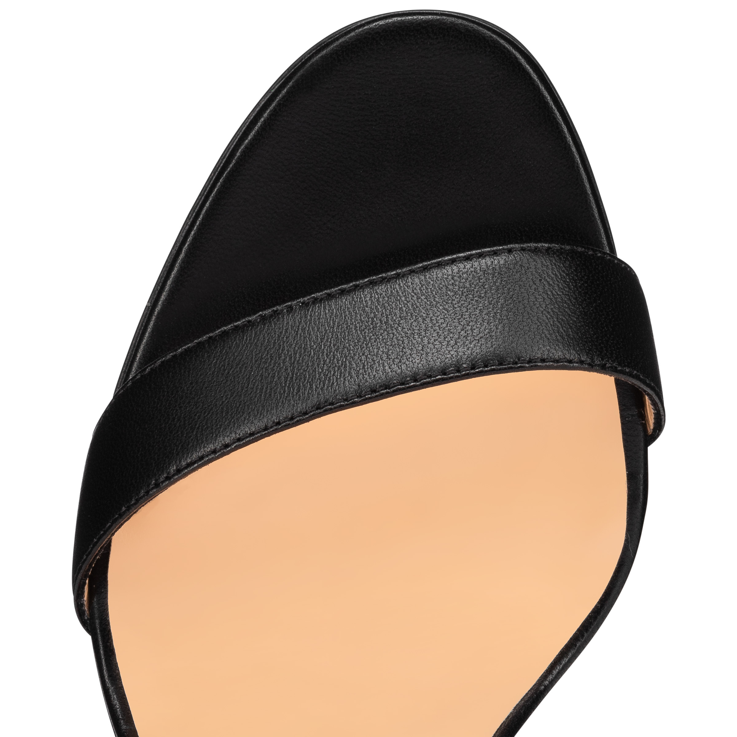 Loubigirl - 100 mm Strappy sandals - Nappa leather - Black Loubigirl - 100 mm Strappy sandals - Nappa leather - Black