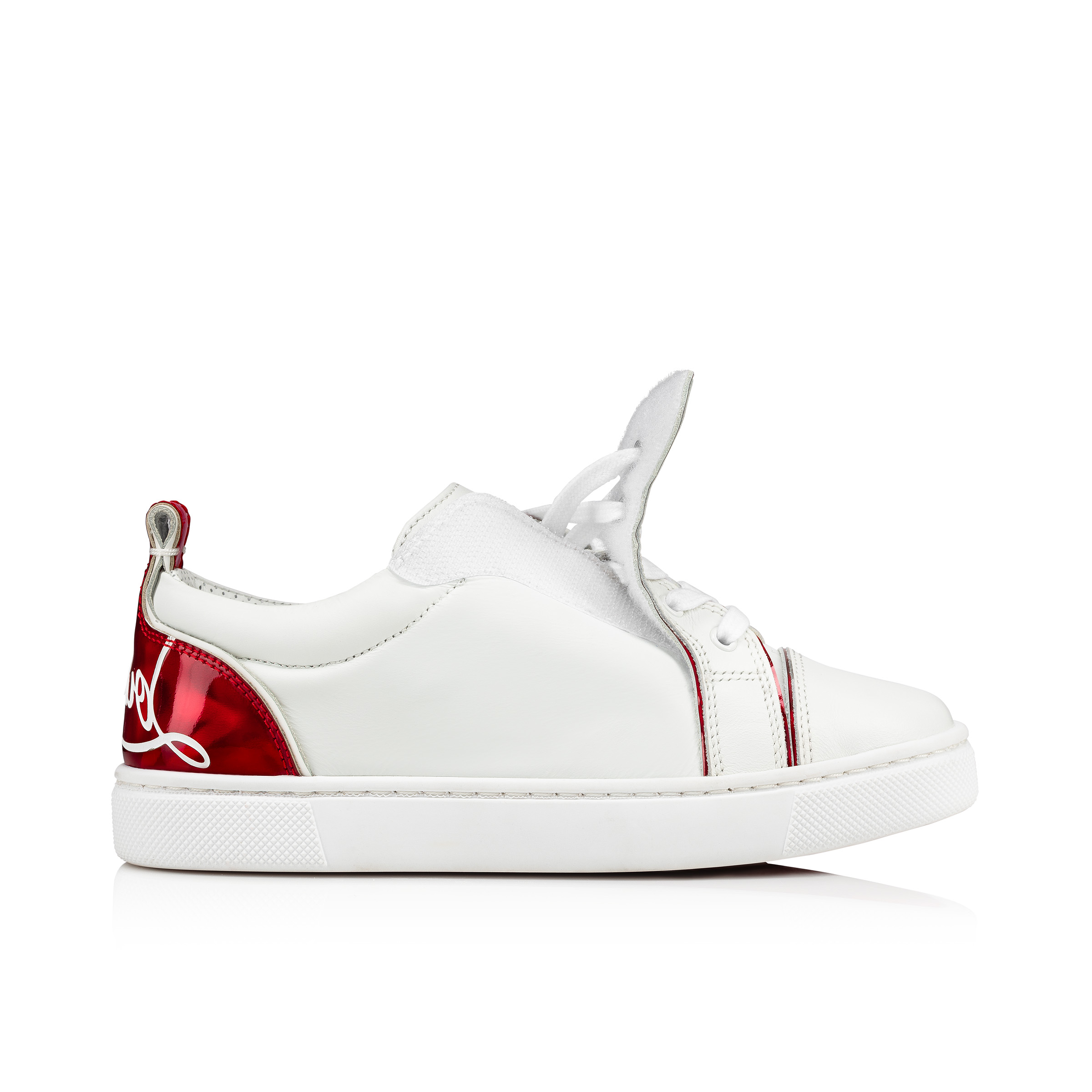 Funnyto - Low-top sneakers - Calf leather - Loubi - Kids