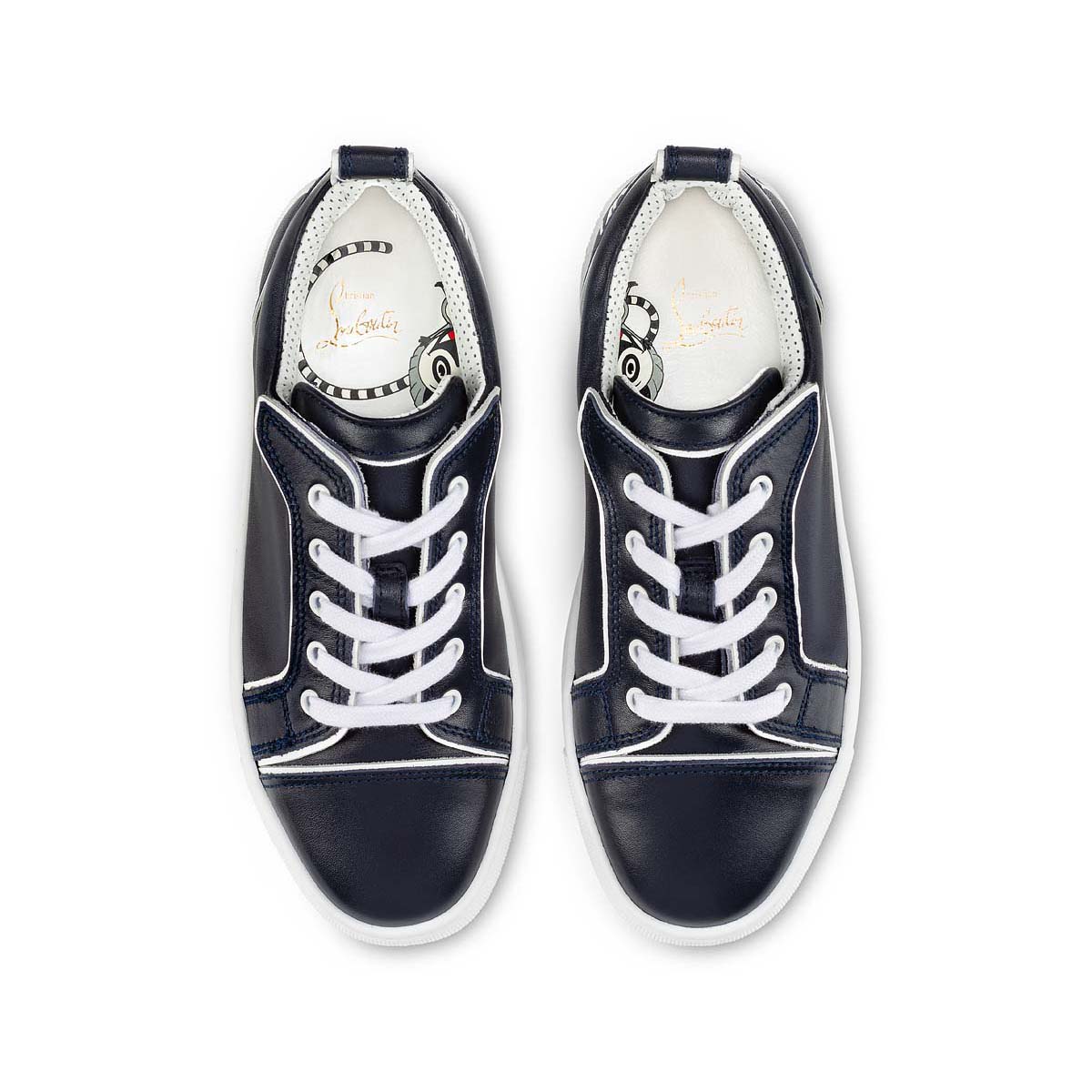 Christian Louboutin Sneakers aus Leder - Weiß - Größe 43 - 20614343