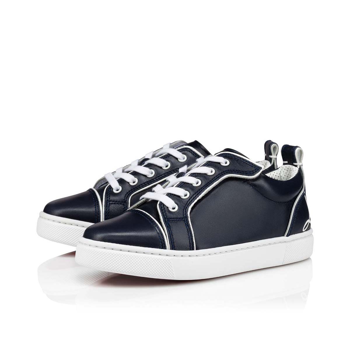 Funnyto - Low-top - leather - Navy - Christian Louboutin
