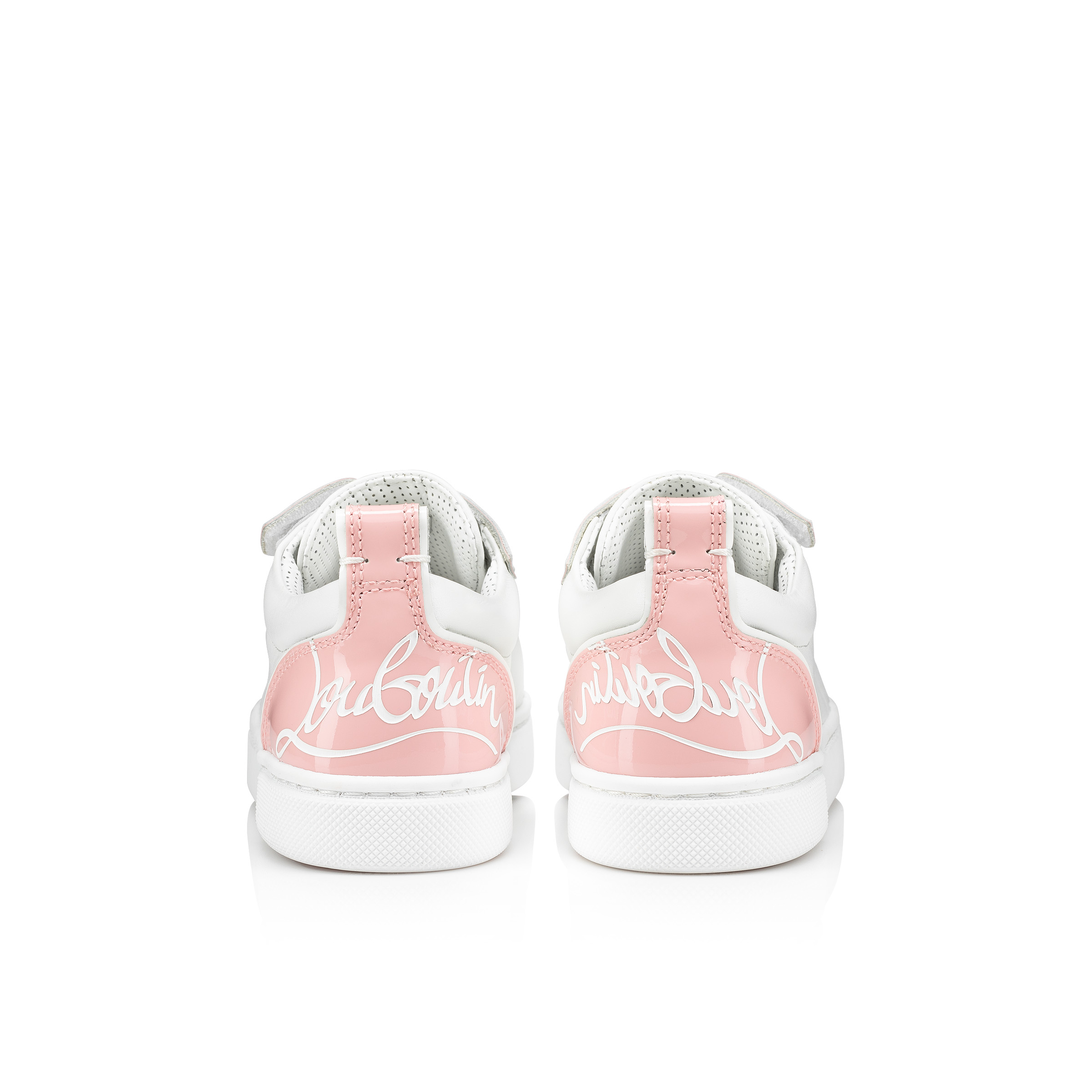 Funnyto - Low-top sneakers - Calf leather - Rosy - Kids