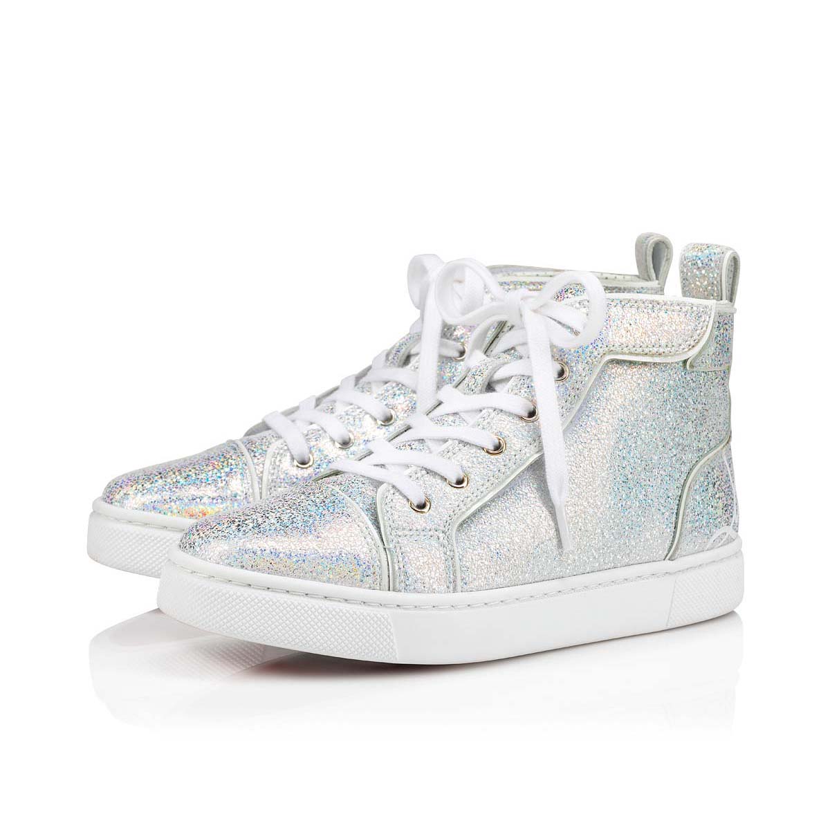 Funnytopi - High-top sneakers - leather Silver - Louboutin
